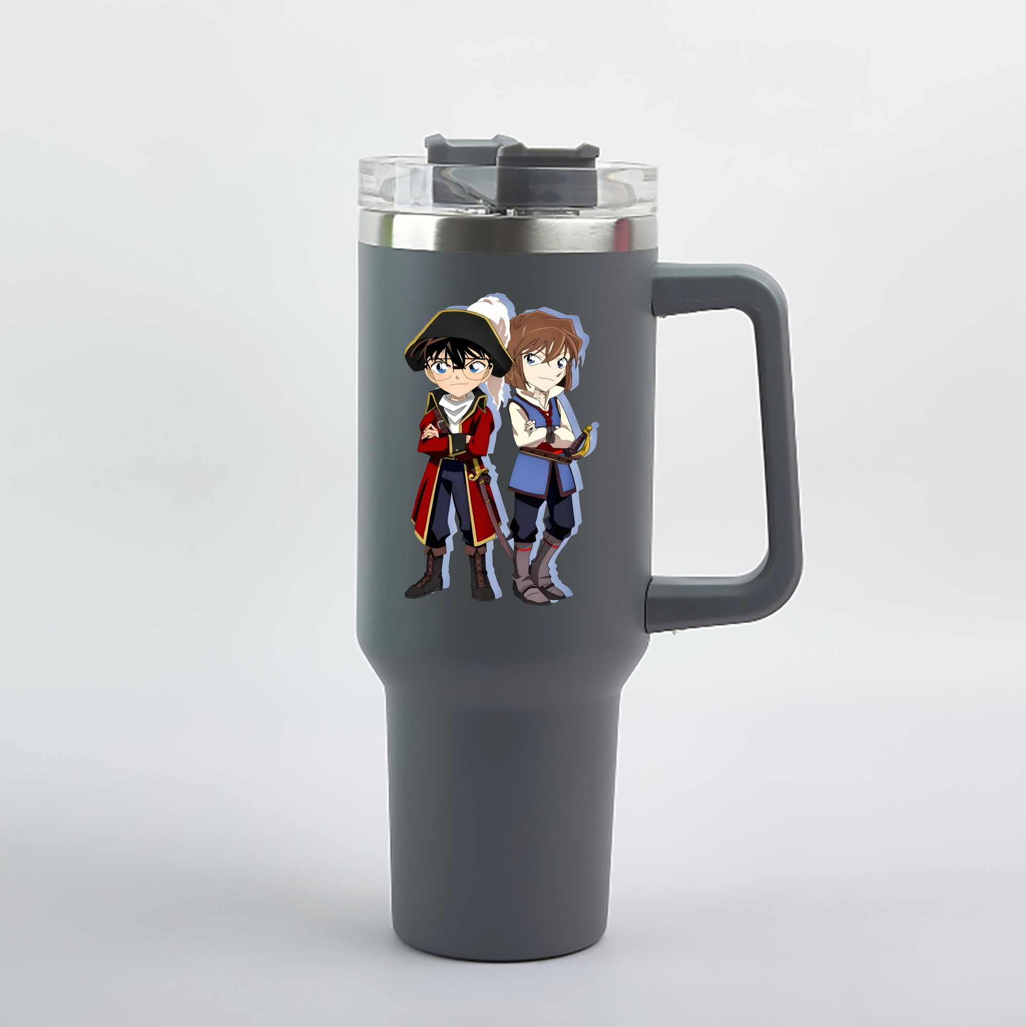 （画像用） 名探偵コナン 灰原 哀 はいばら あい Detective Conan Anita Hailey、Vi Graythorn Haibara Ai 1200mL車用タンブラー（カラープリント）