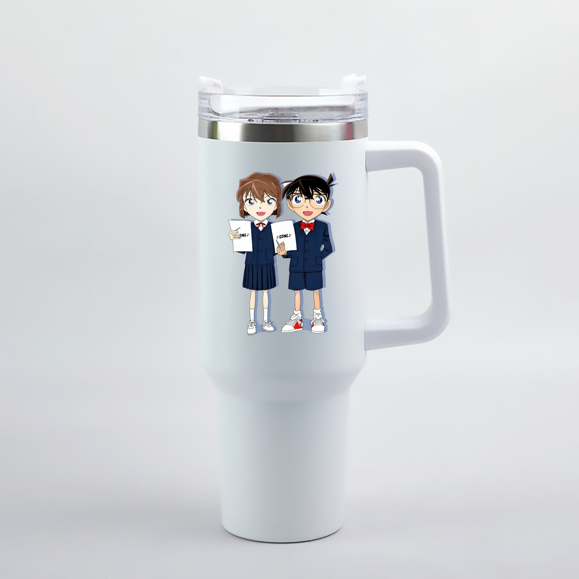 （画像用） 名探偵コナン 灰原 哀 はいばら あい Detective Conan Anita Hailey、Vi Graythorn Haibara Ai 1200mL車用タンブラー（カラープリント）