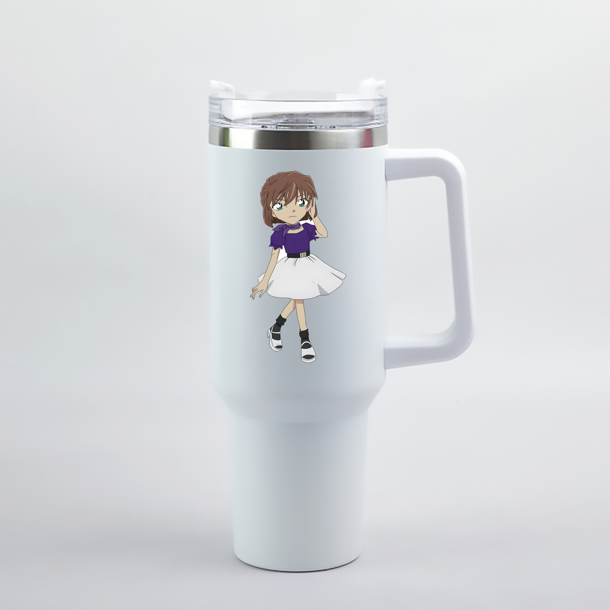 （画像用） 名探偵コナン 灰原 哀 はいばら あい Detective Conan Anita Hailey、Vi Graythorn Haibara Ai 1200mL車用タンブラー（カラープリント）