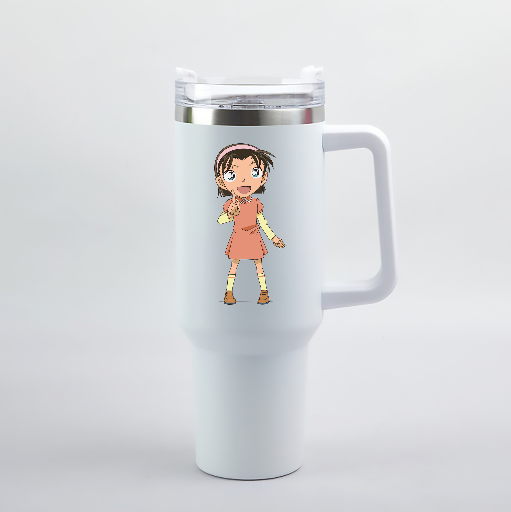 （画像用） 名探偵コナン 吉田 歩美 よしだ あゆみ Detective Conan my Yeager 1200mL車用タンブラー（カラープリント）