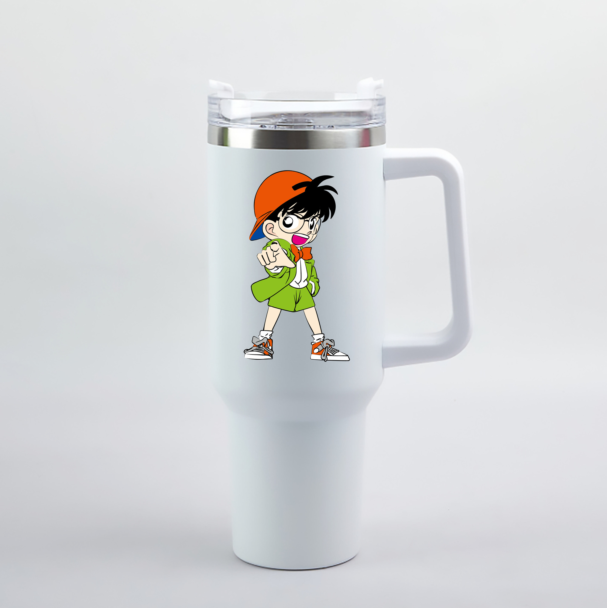 （画像用） 名探偵コナン 江戸川 コナン Detective Conan Conan Edogawa 1200mL車用タンブラー（カラープリント）
