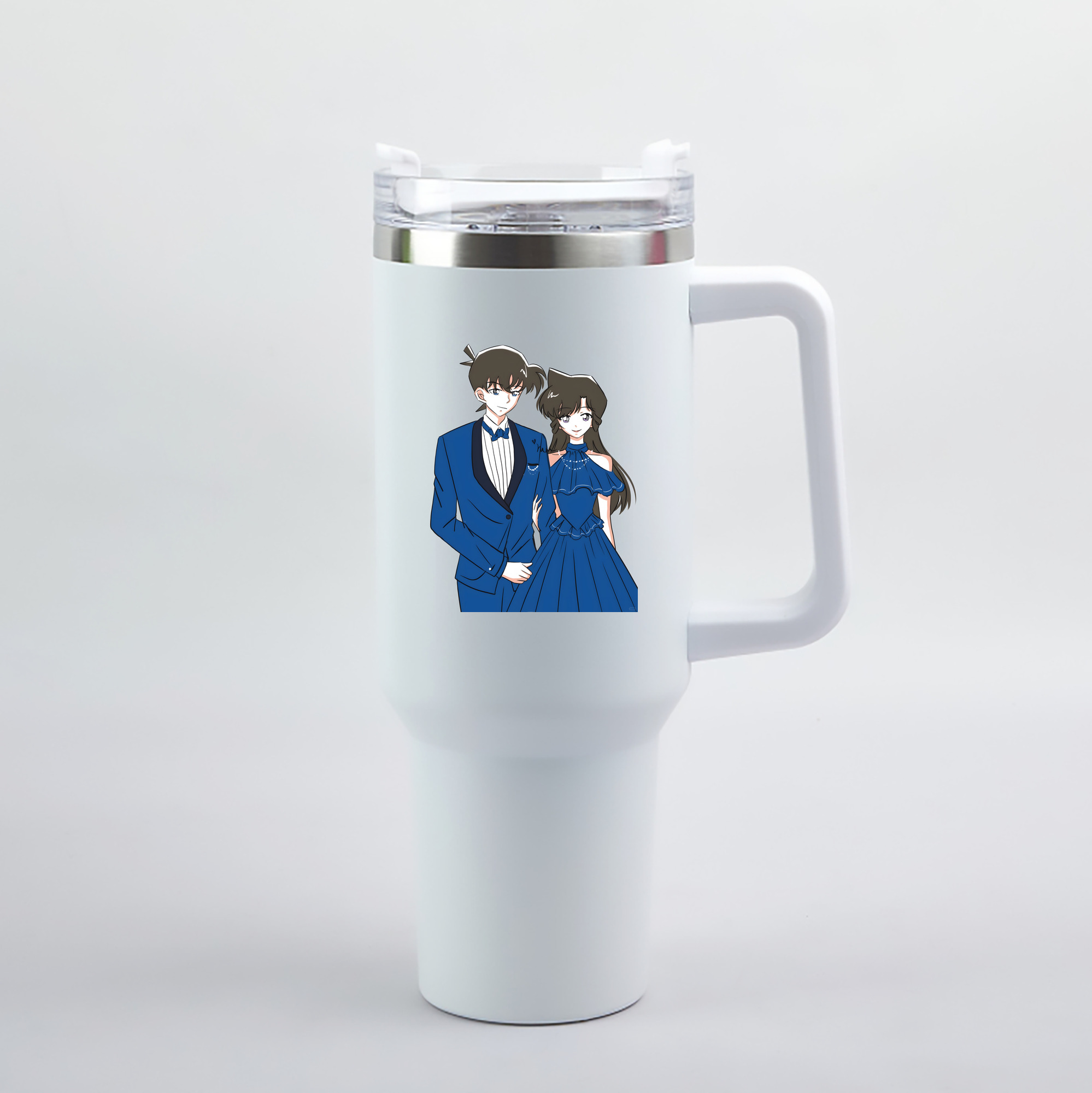 （画像用） 名探偵コナン 江戸川 コナン Detective Conan Conan Edogawa 1200mL車用タンブラー（カラープリント）