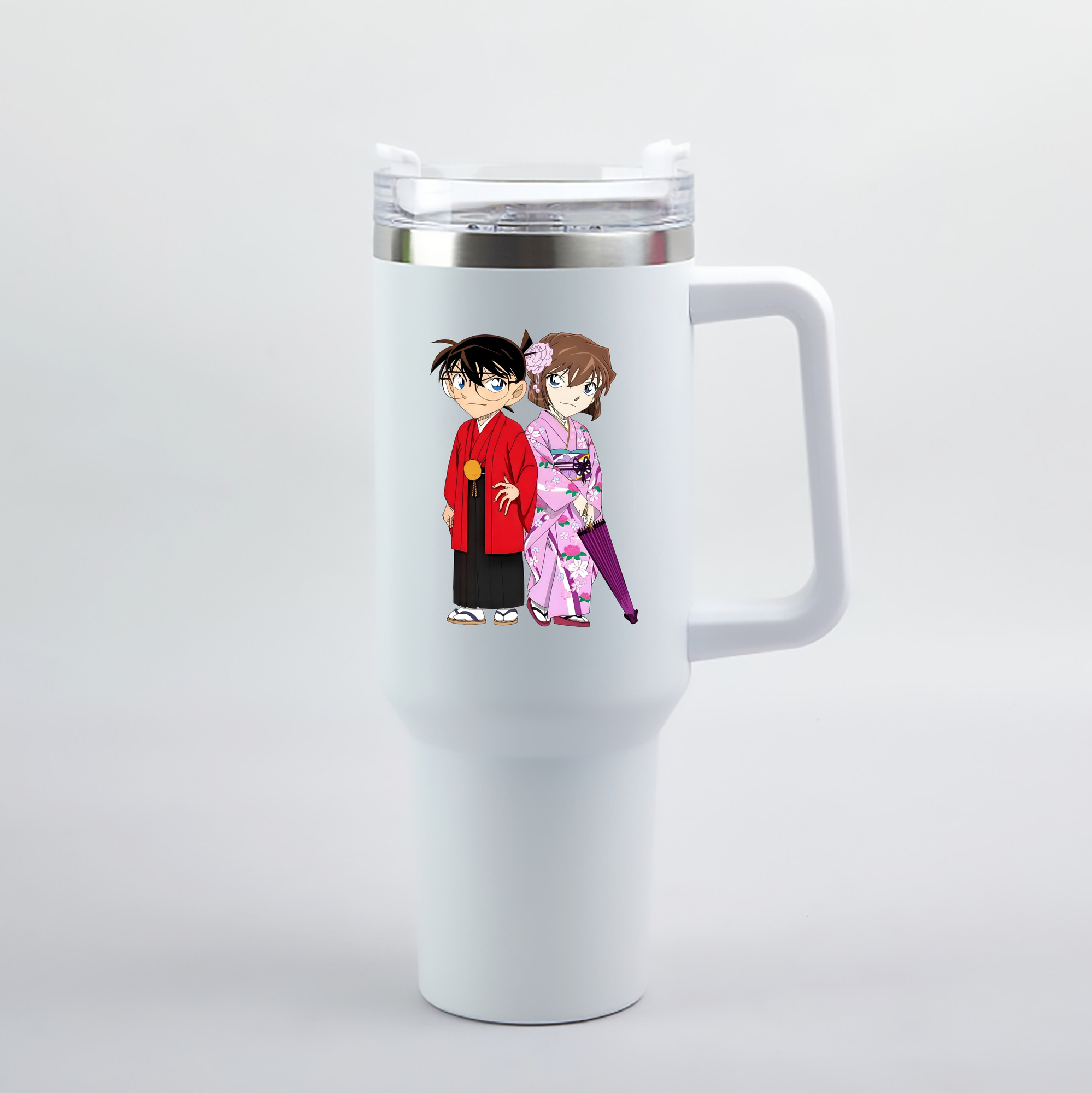 （画像用） 名探偵コナン 江戸川 コナン Detective Conan Conan Edogawa 1200mL車用タンブラー（カラープリント）