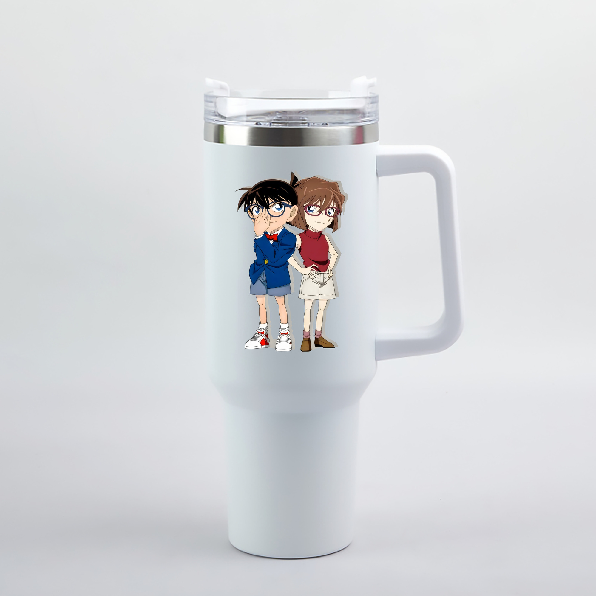 （画像用） 名探偵コナン 灰原 哀 はいばら あい Detective Conan Anita Hailey、Vi Graythorn Haibara Ai 1200mL車用タンブラー（カラープリント）
