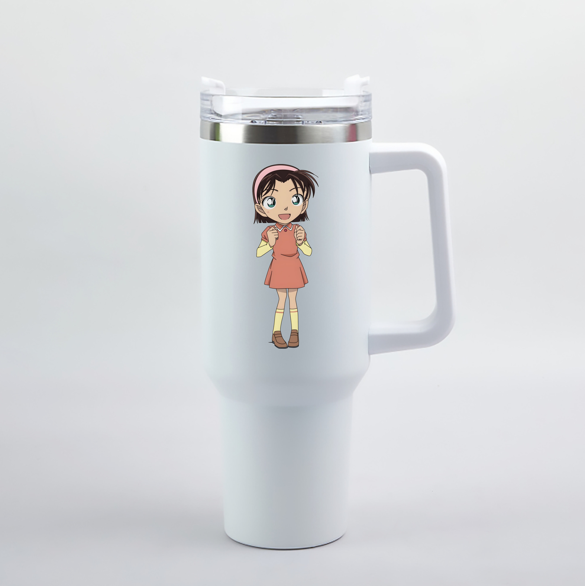 （画像用） 名探偵コナン 吉田 歩美 よしだ あゆみ Detective Conan my Yeager 1200mL車用タンブラー（カラープリント）