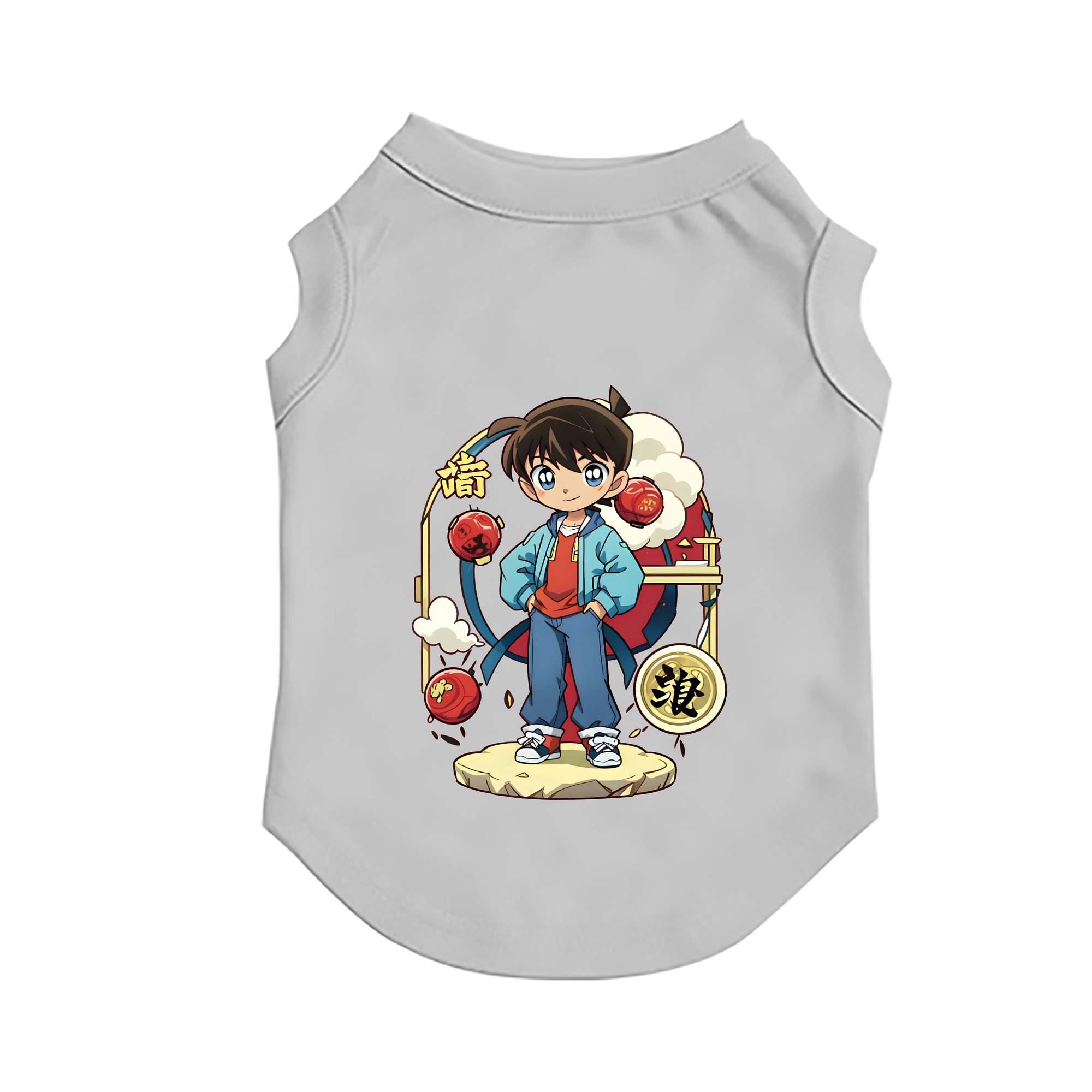 （画像用） 名探偵コナン 江戸川 コナン Detective Conan Conan Edogawa ペット用ベスト