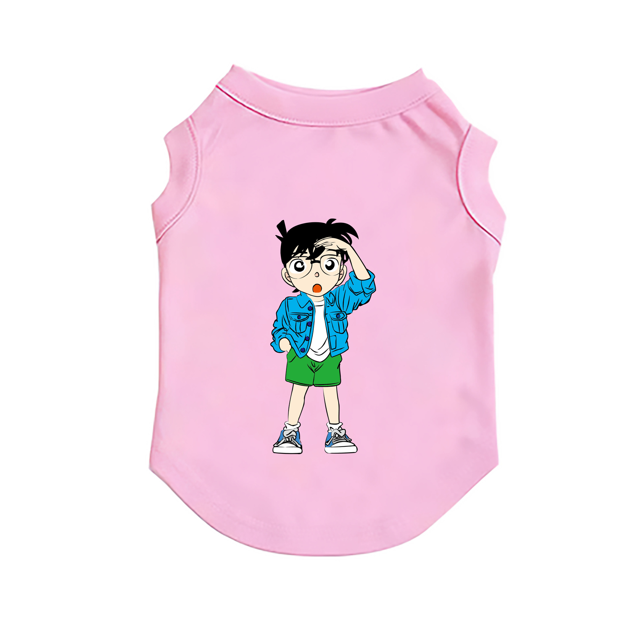 （画像用） 名探偵コナン 江戸川 コナン Detective Conan Conan Edogawa ペット用ベスト
