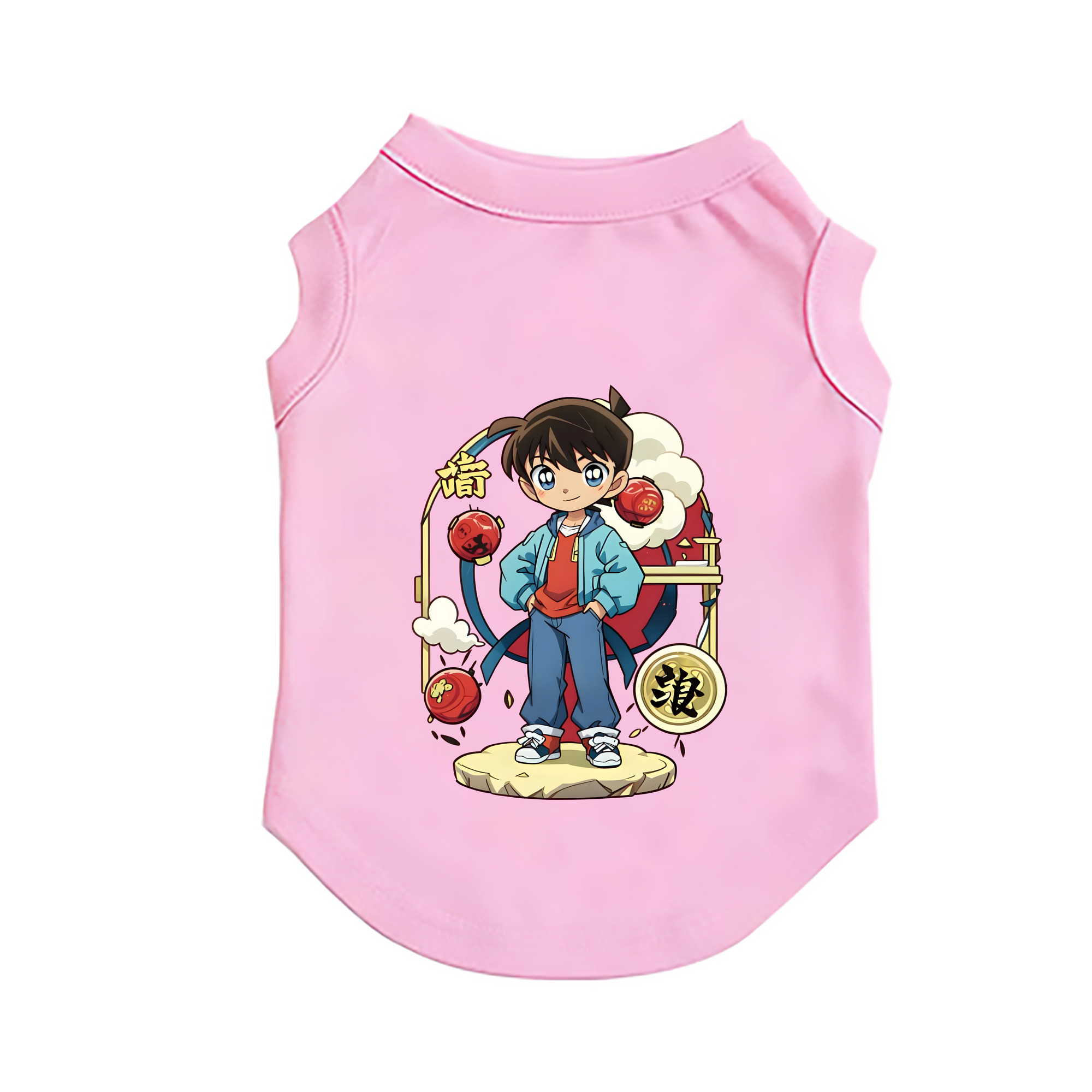 （画像用） 名探偵コナン 江戸川 コナン Detective Conan Conan Edogawa ペット用ベスト