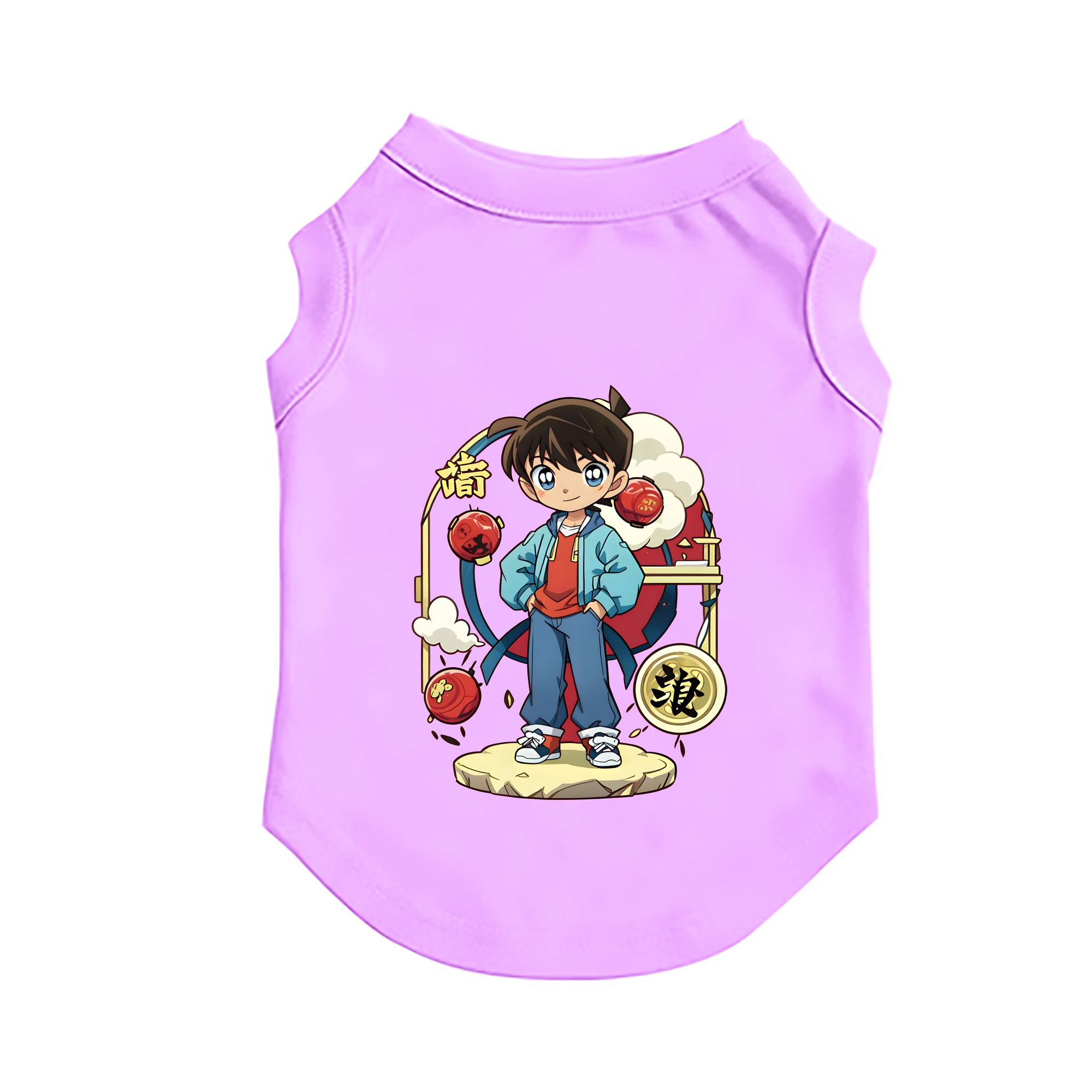 （画像用） 名探偵コナン 江戸川 コナン Detective Conan Conan Edogawa ペット用ベスト