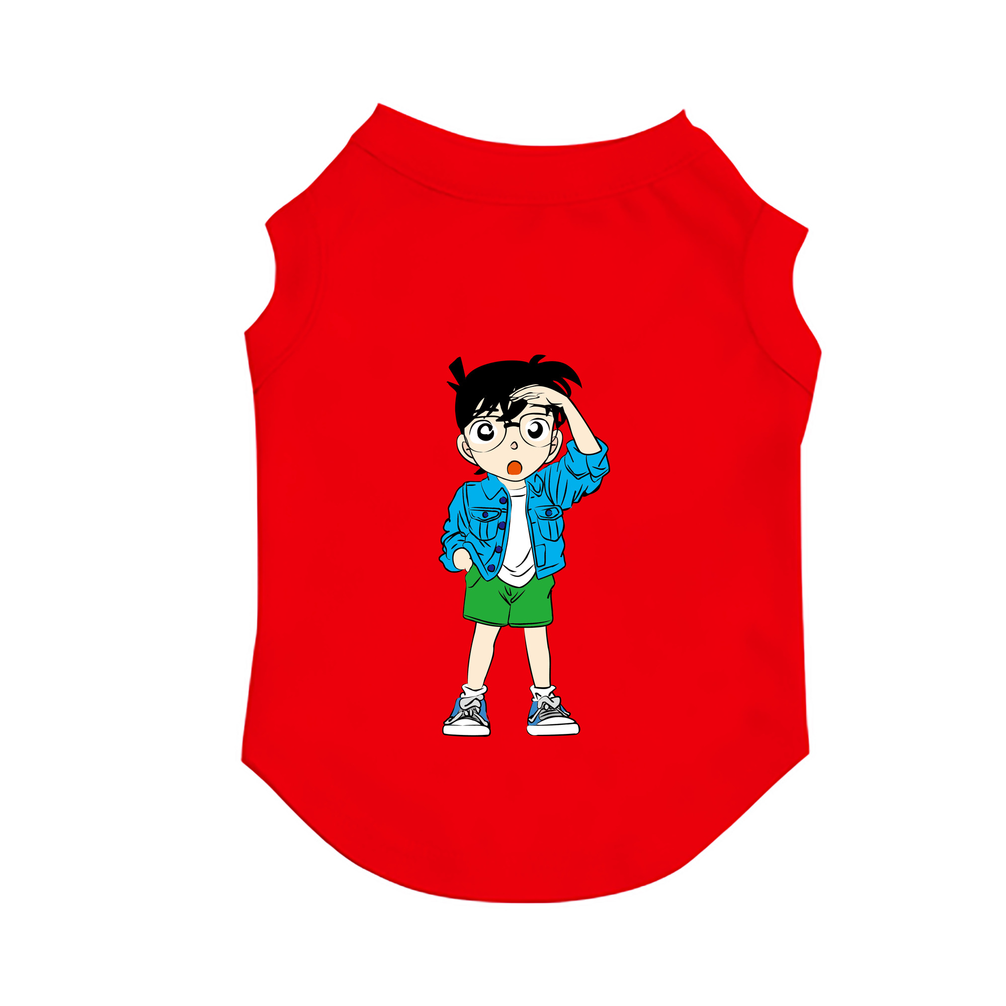 （画像用） 名探偵コナン 江戸川 コナン Detective Conan Conan Edogawa ペット用ベスト