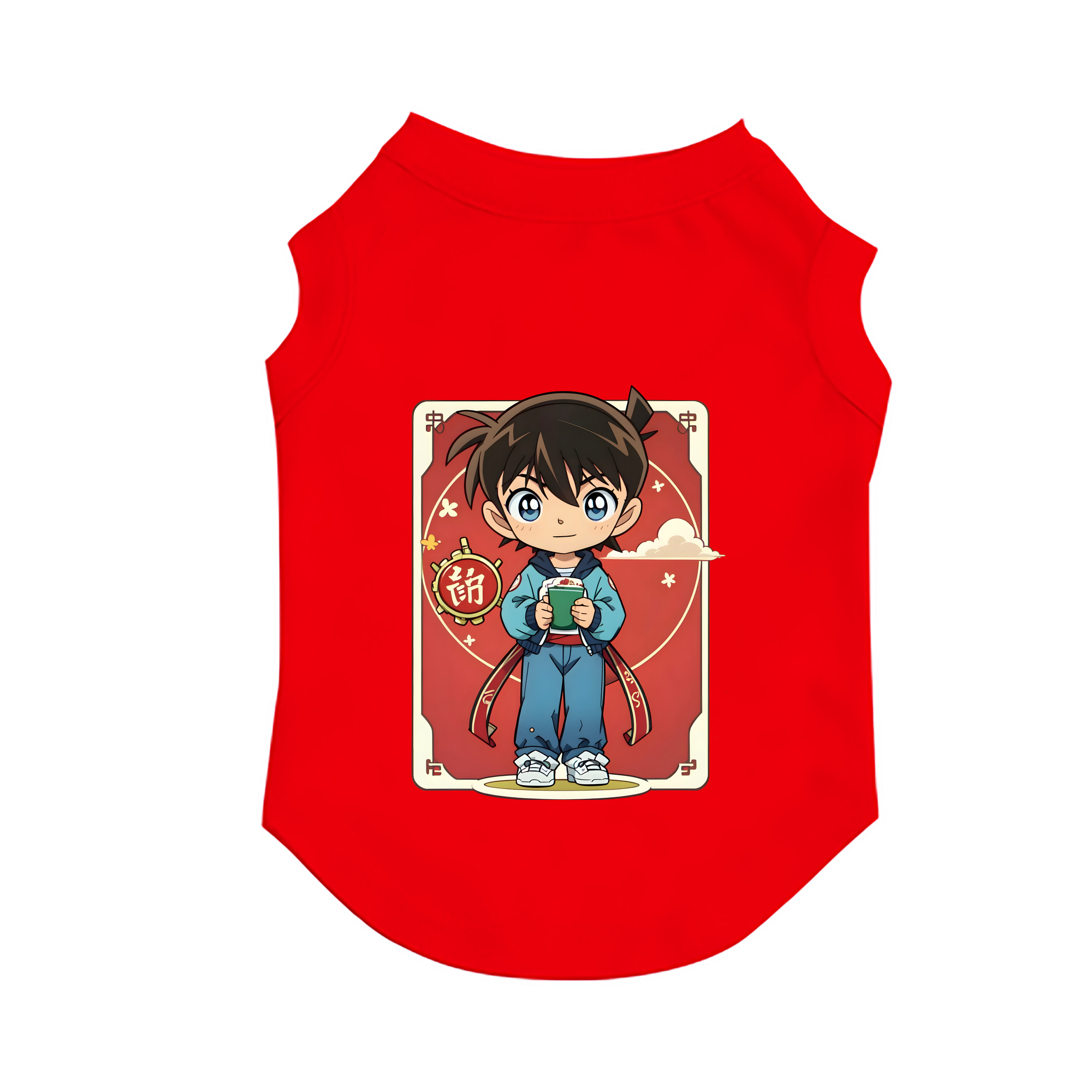 （画像用） 名探偵コナン 江戸川 コナン Detective Conan Conan Edogawa ペット用ベスト