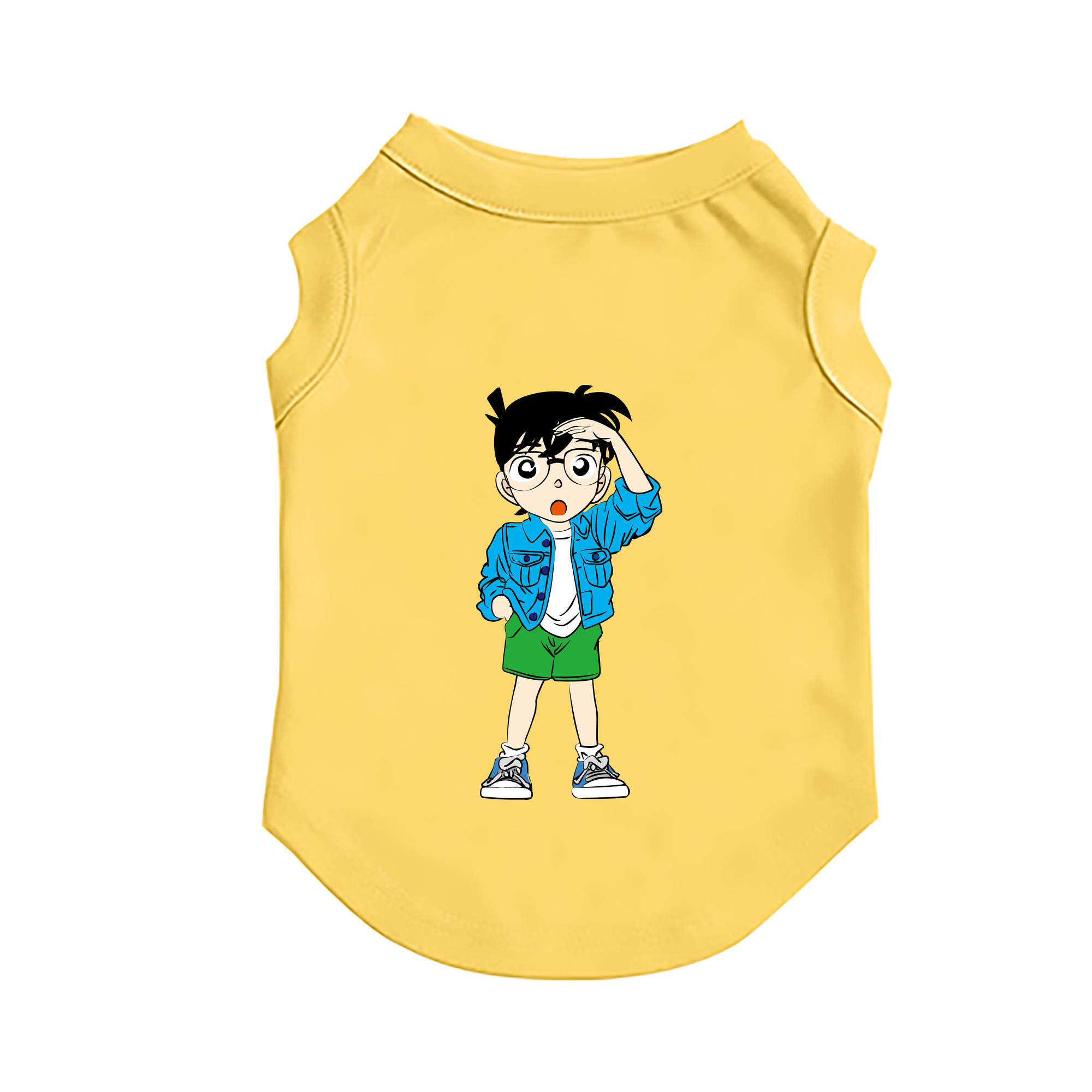 （画像用） 名探偵コナン 江戸川 コナン Detective Conan Conan Edogawa ペット用ベスト
