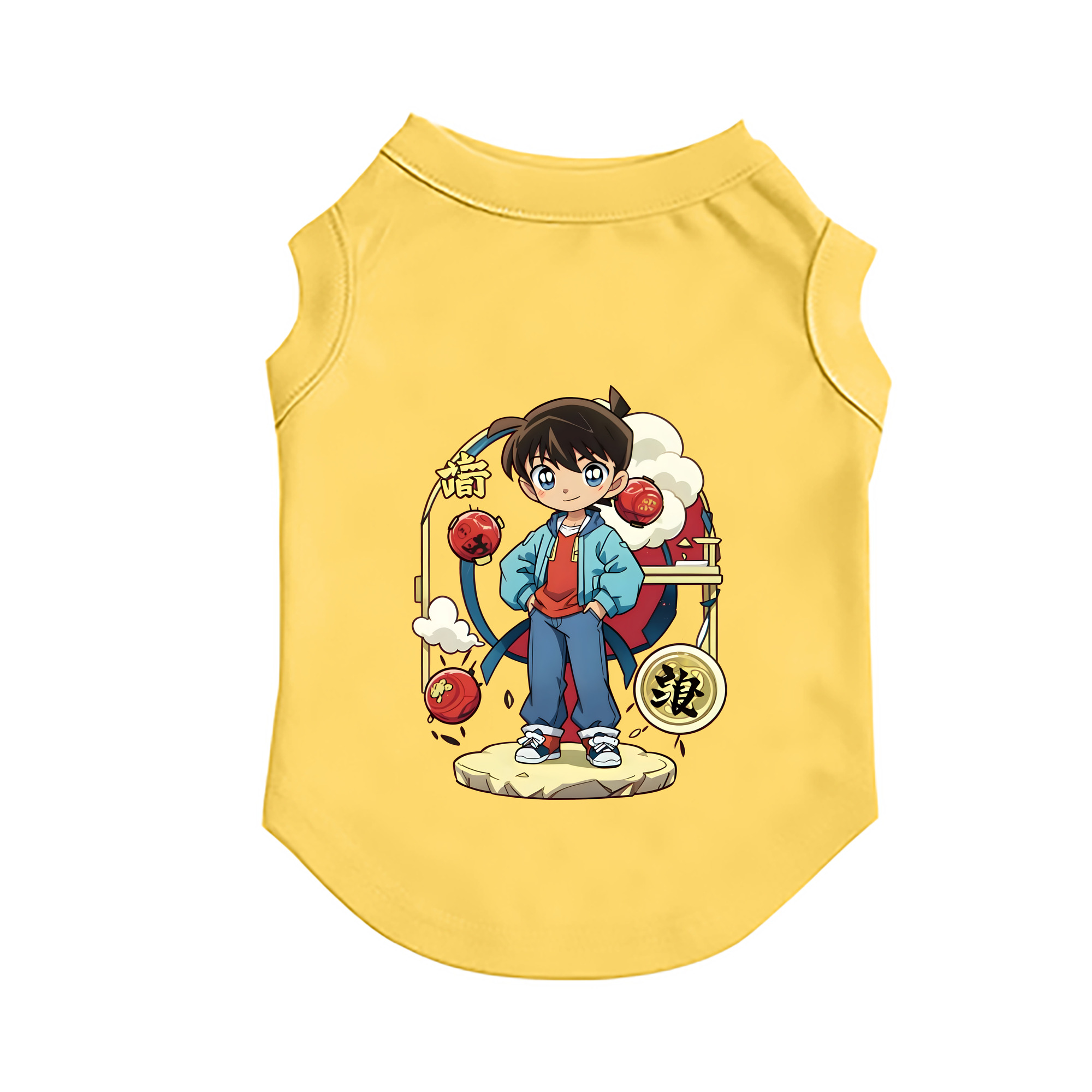 （画像用） 名探偵コナン 江戸川 コナン Detective Conan Conan Edogawa ペット用ベスト