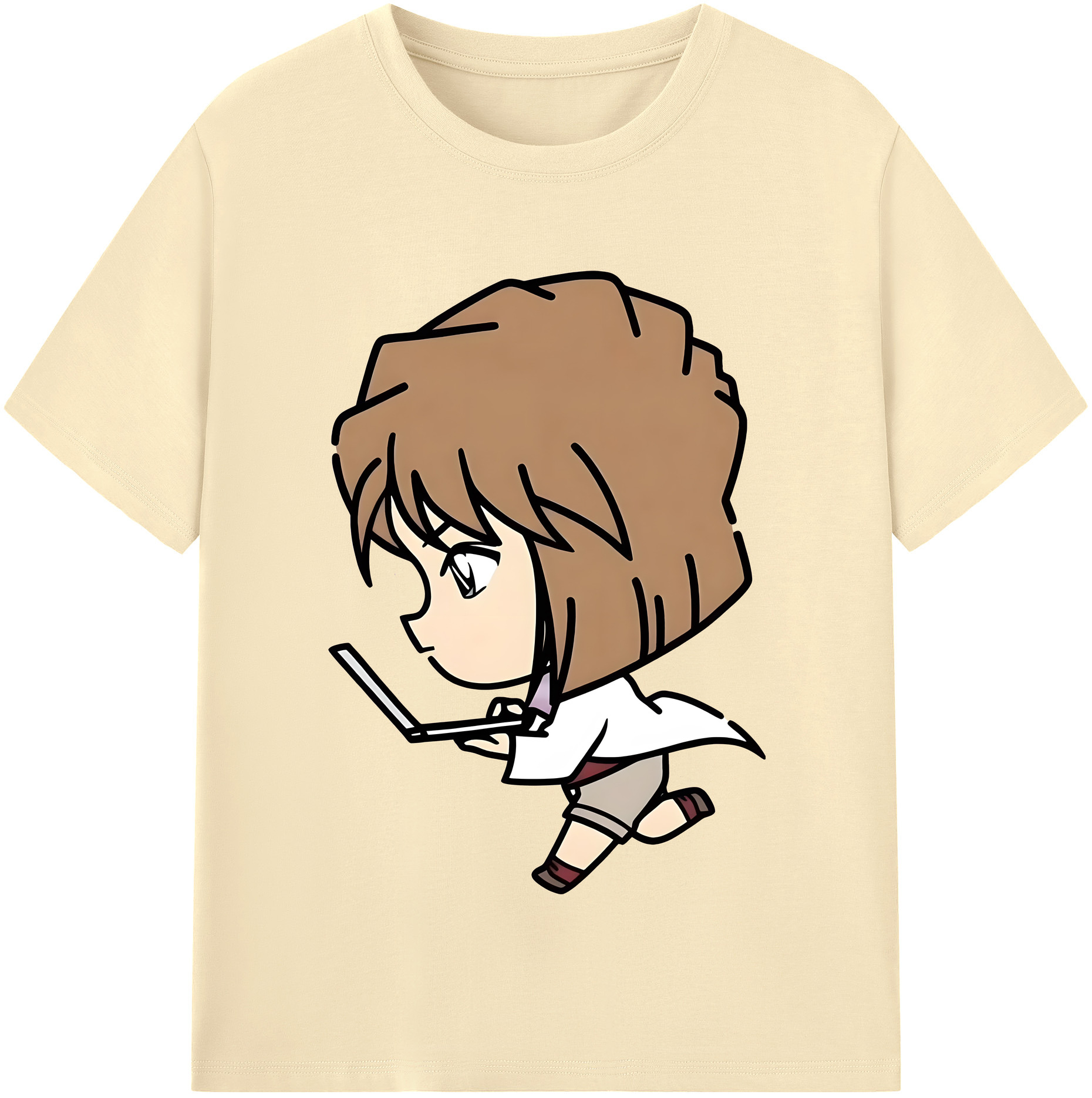 （画像用） 名探偵コナン 灰原 哀 はいばら あい Detective Conan Anita Hailey、Vi Graythorn Haibara Ai 綿100％半袖Tシャツ（フロントプリント）