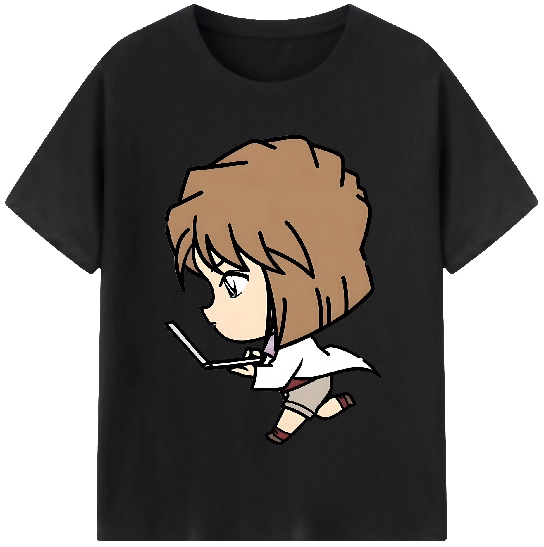 （画像用） 名探偵コナン 灰原 哀 はいばら あい Detective Conan Anita Hailey、Vi Graythorn Haibara Ai 綿100％半袖Tシャツ（フロントプリント）