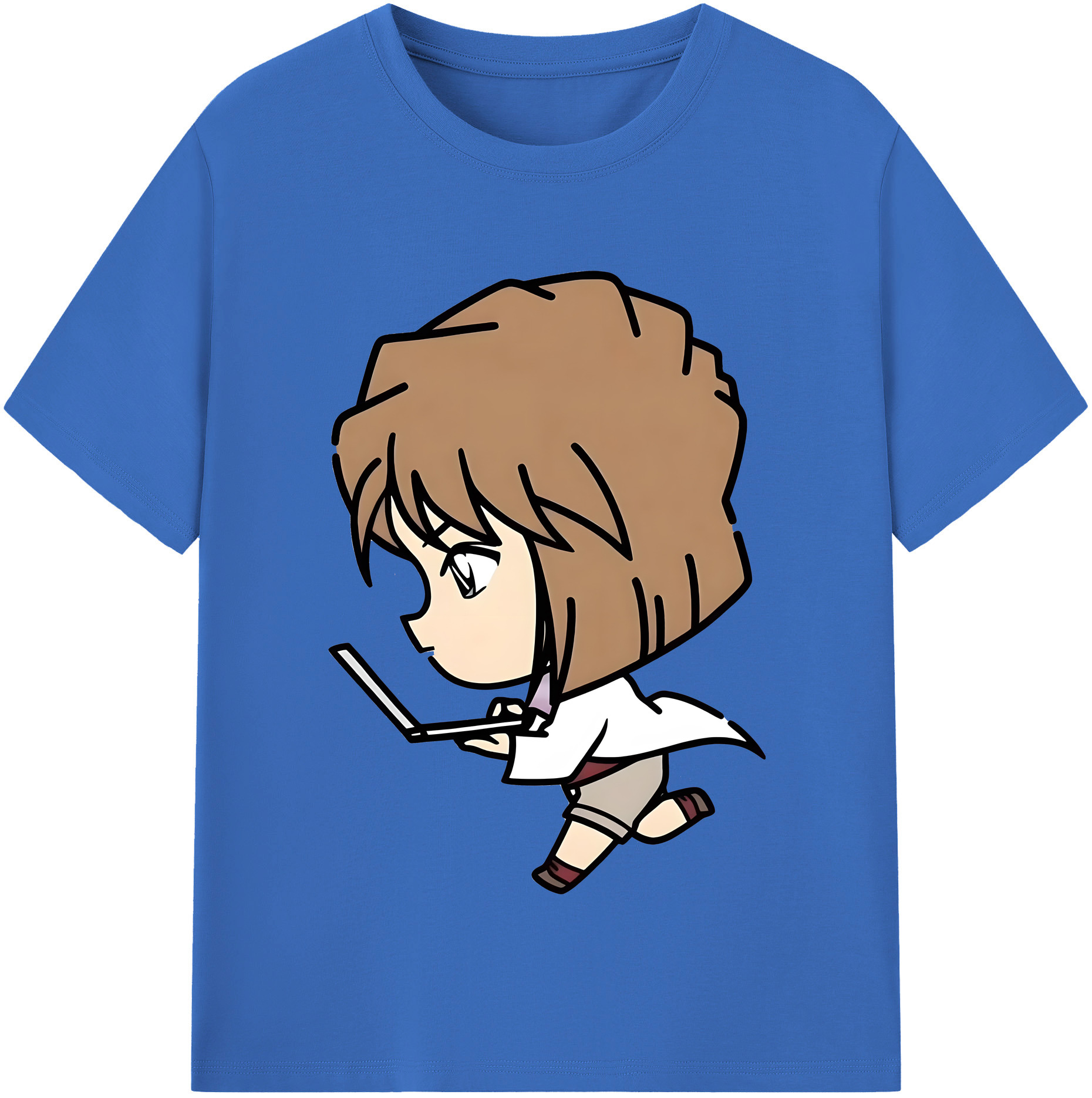 （画像用） 名探偵コナン 灰原 哀 はいばら あい Detective Conan Anita Hailey、Vi Graythorn Haibara Ai 綿100％半袖Tシャツ（フロントプリント）