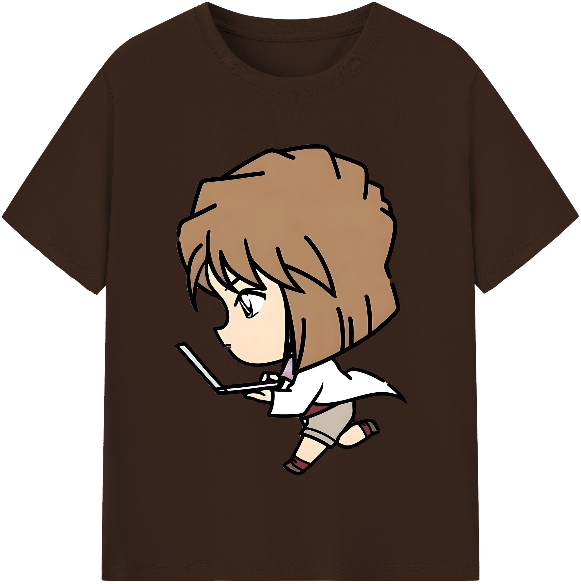 （画像用） 名探偵コナン 灰原 哀 はいばら あい Detective Conan Anita Hailey、Vi Graythorn Haibara Ai 綿100％半袖Tシャツ（フロントプリント）