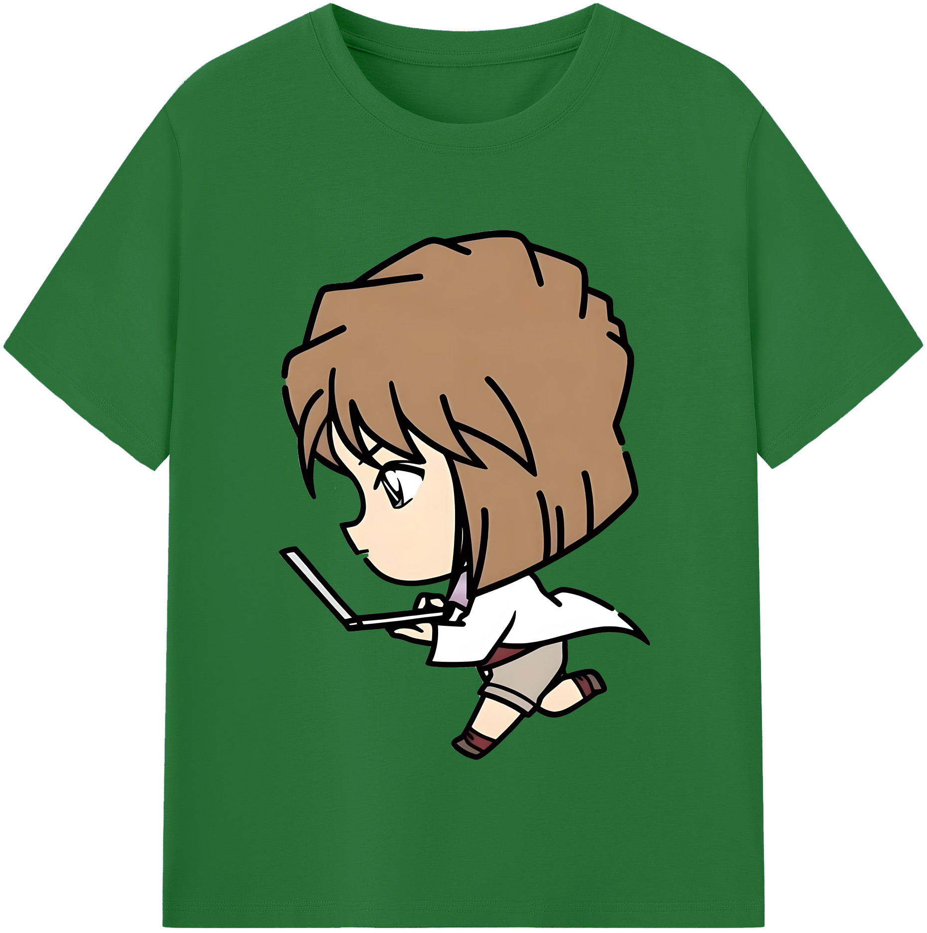 （画像用） 名探偵コナン 灰原 哀 はいばら あい Detective Conan Anita Hailey、Vi Graythorn Haibara Ai 綿100％半袖Tシャツ（フロントプリント）