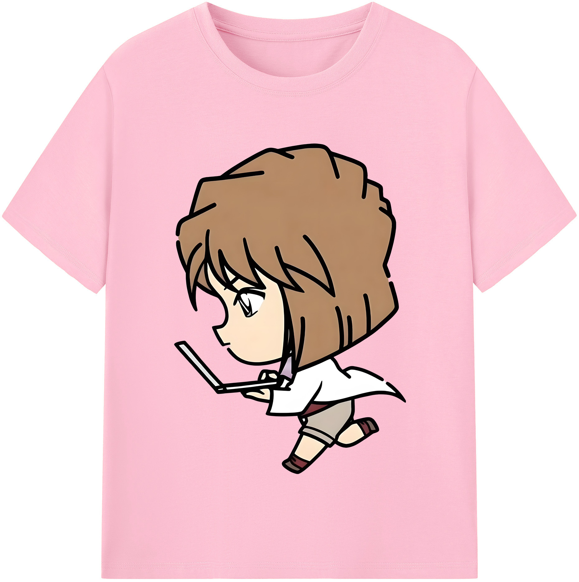 （画像用） 名探偵コナン 灰原 哀 はいばら あい Detective Conan Anita Hailey、Vi Graythorn Haibara Ai 綿100％半袖Tシャツ（フロントプリント）
