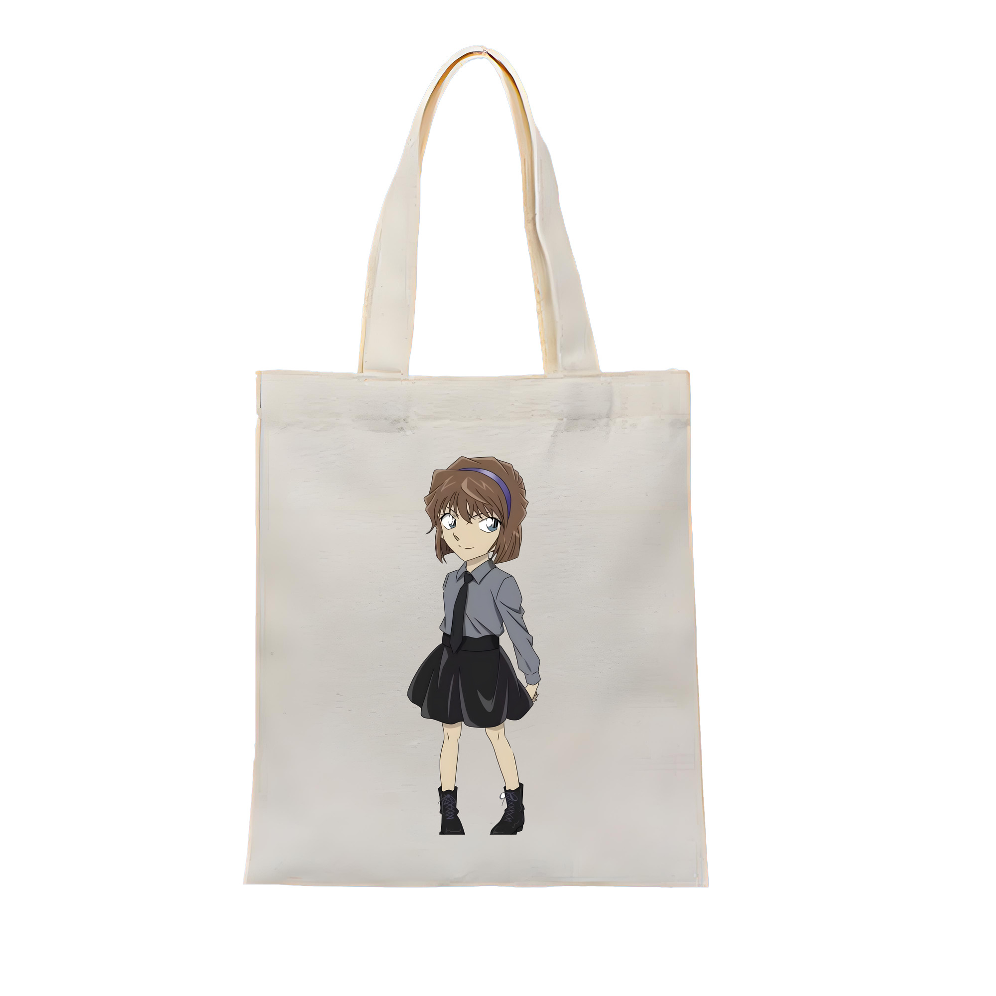 （画像用） 名探偵コナン 灰原 哀 はいばら あい Detective Conan Anita Hailey、Vi Graythorn Haibara Ai 縦型キャンバス生地手提げバッグ　トートバッグ