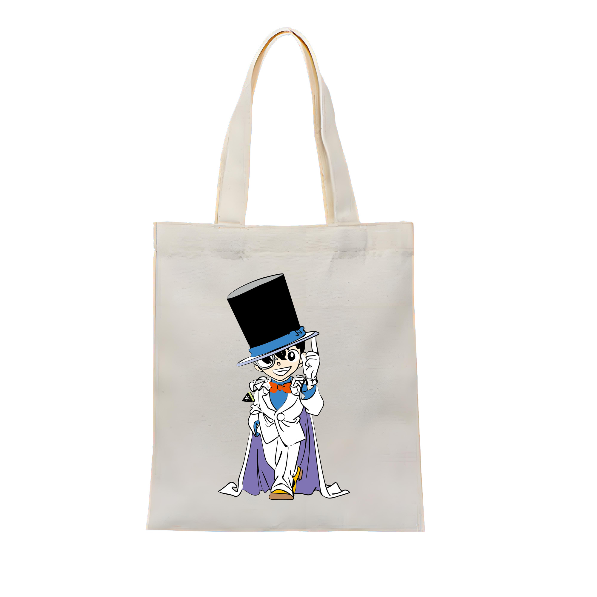 （画像用） 名探偵コナン 江戸川 コナン Detective Conan Conan Edogawa 縦型キャンバス生地手提げバッグ　トートバッグ
