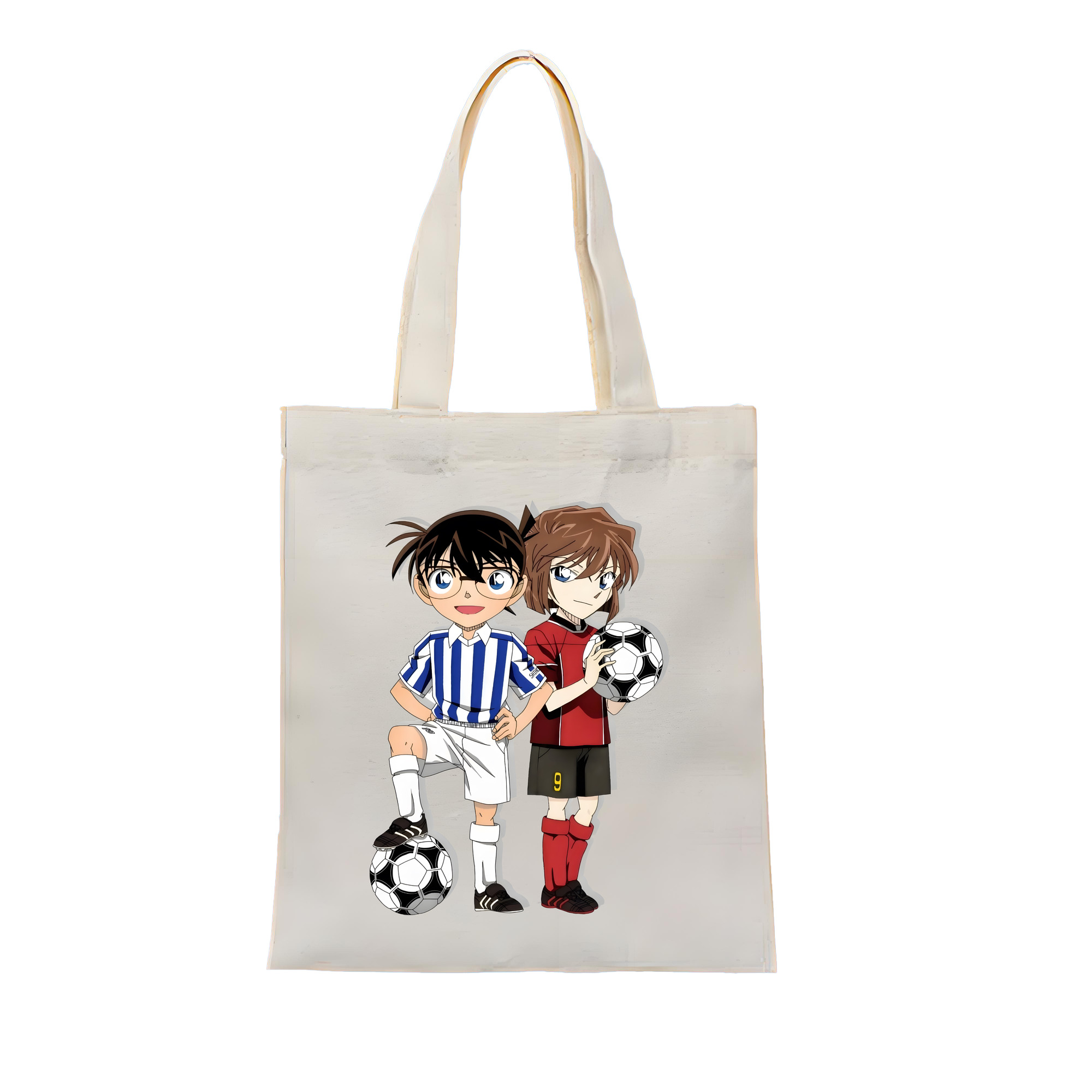 （画像用） 名探偵コナン 灰原 哀 はいばら あい Detective Conan Anita Hailey、Vi Graythorn Haibara Ai 縦型キャンバス生地手提げバッグ　トートバッグ