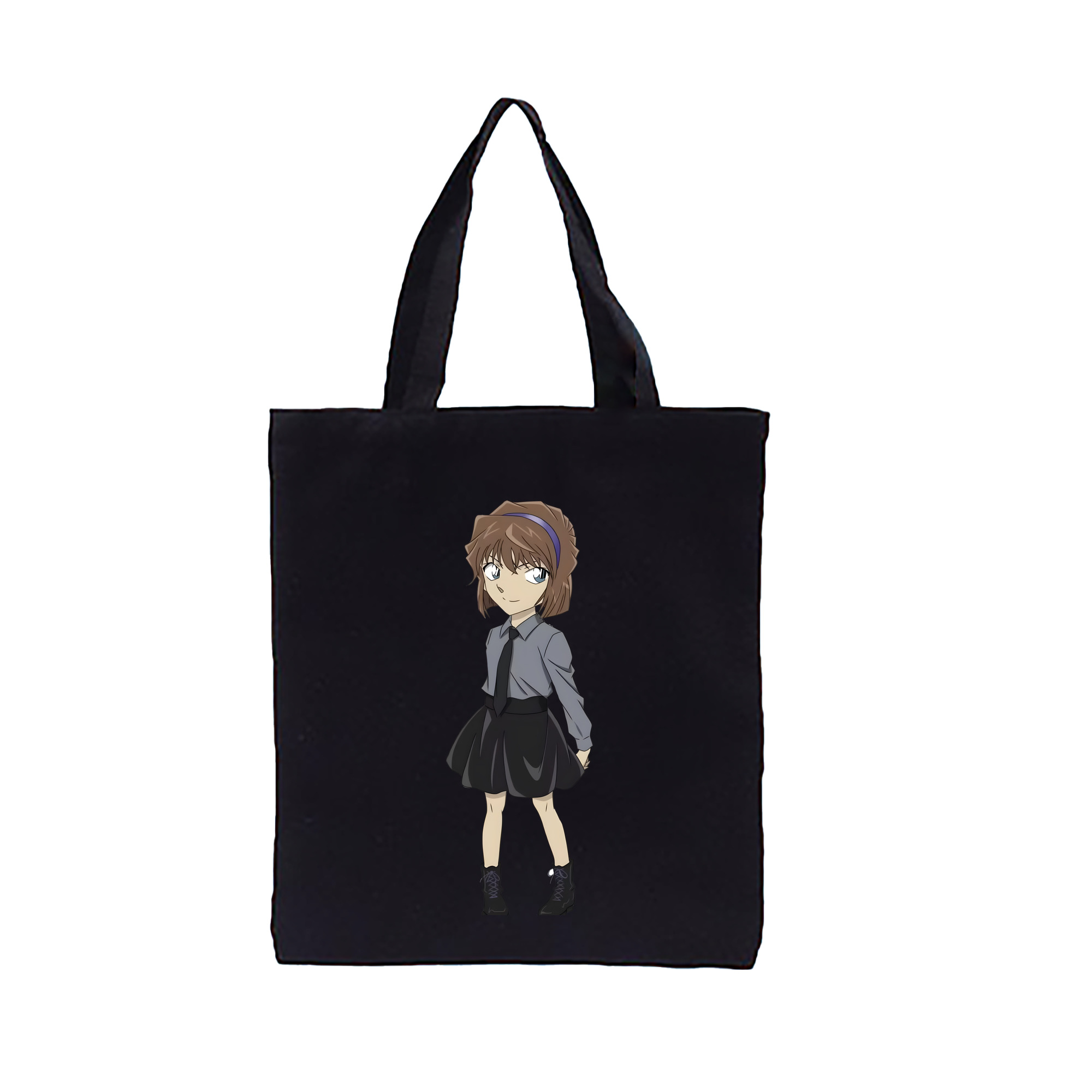 （画像用） 名探偵コナン 灰原 哀 はいばら あい Detective Conan Anita Hailey、Vi Graythorn Haibara Ai 縦型キャンバス生地手提げバッグ　トートバッグ