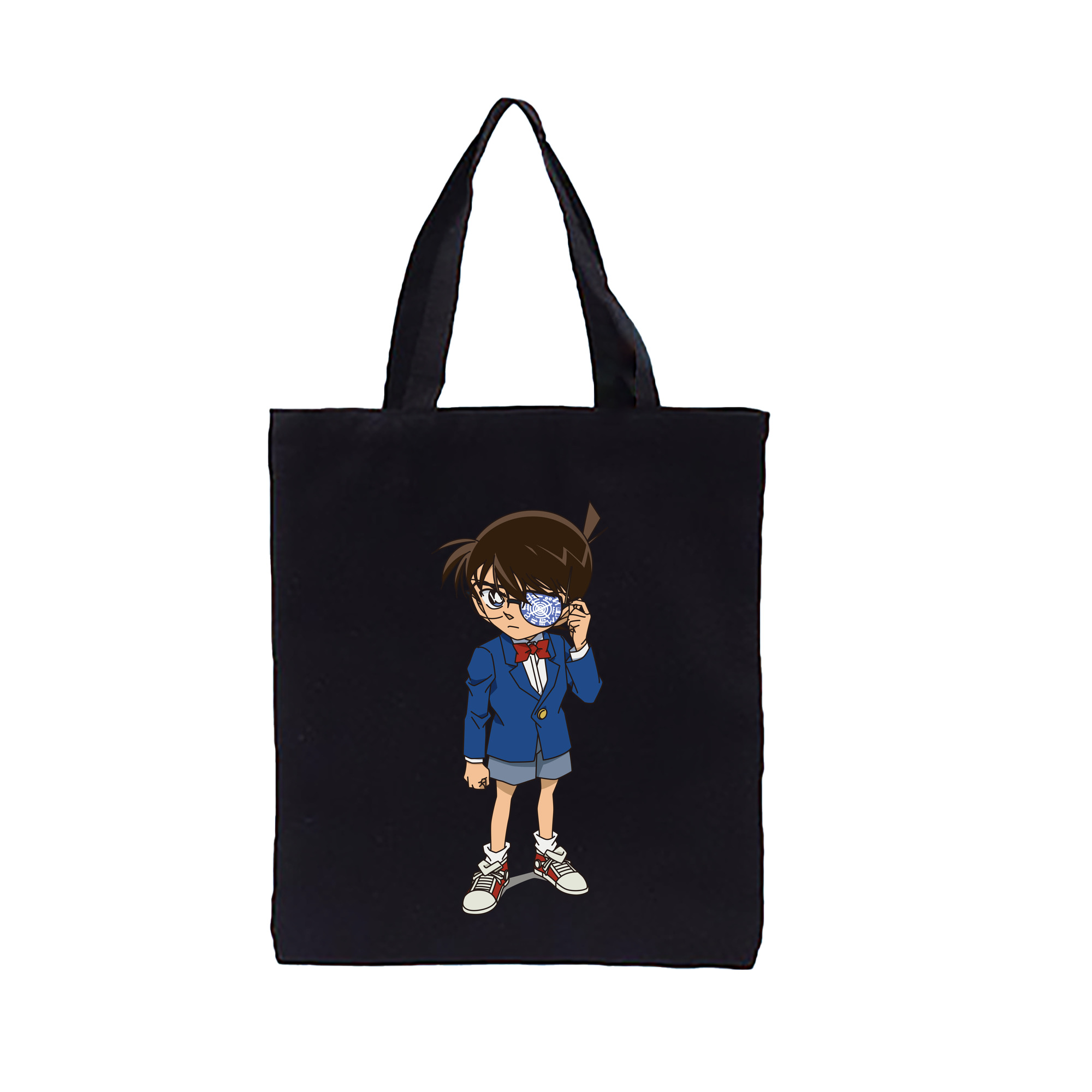 （画像用） 名探偵コナン 江戸川 コナン Detective Conan Conan Edogawa 縦型キャンバス生地手提げバッグ　トートバッグ