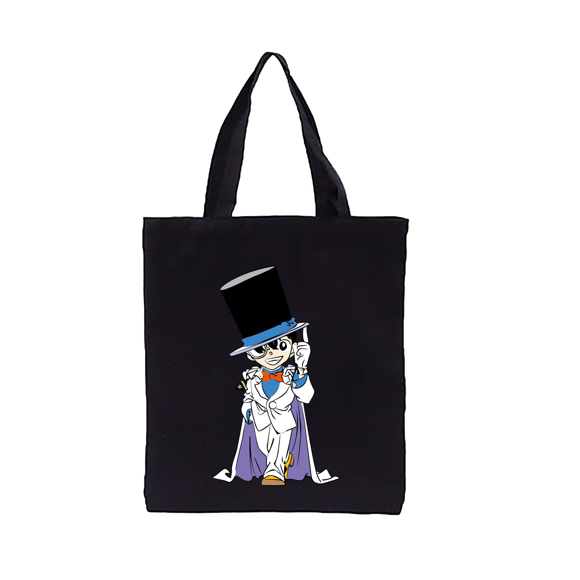 （画像用） 名探偵コナン 江戸川 コナン Detective Conan Conan Edogawa 縦型キャンバス生地手提げバッグ　トートバッグ
