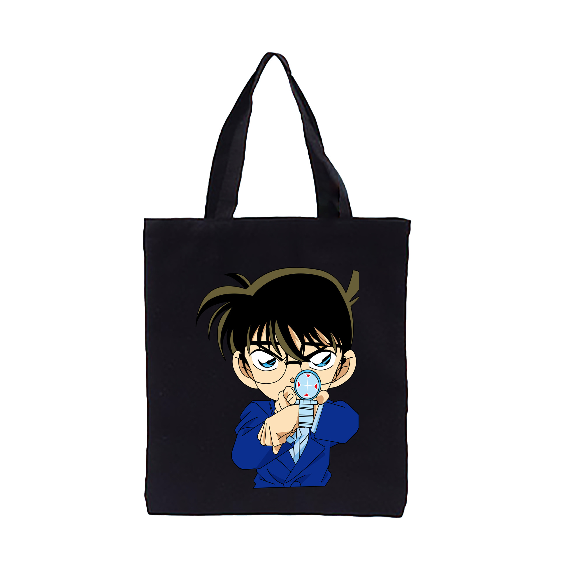 （画像用） 名探偵コナン 江戸川 コナン Detective Conan Conan Edogawa 縦型キャンバス生地手提げバッグ　トートバッグ
