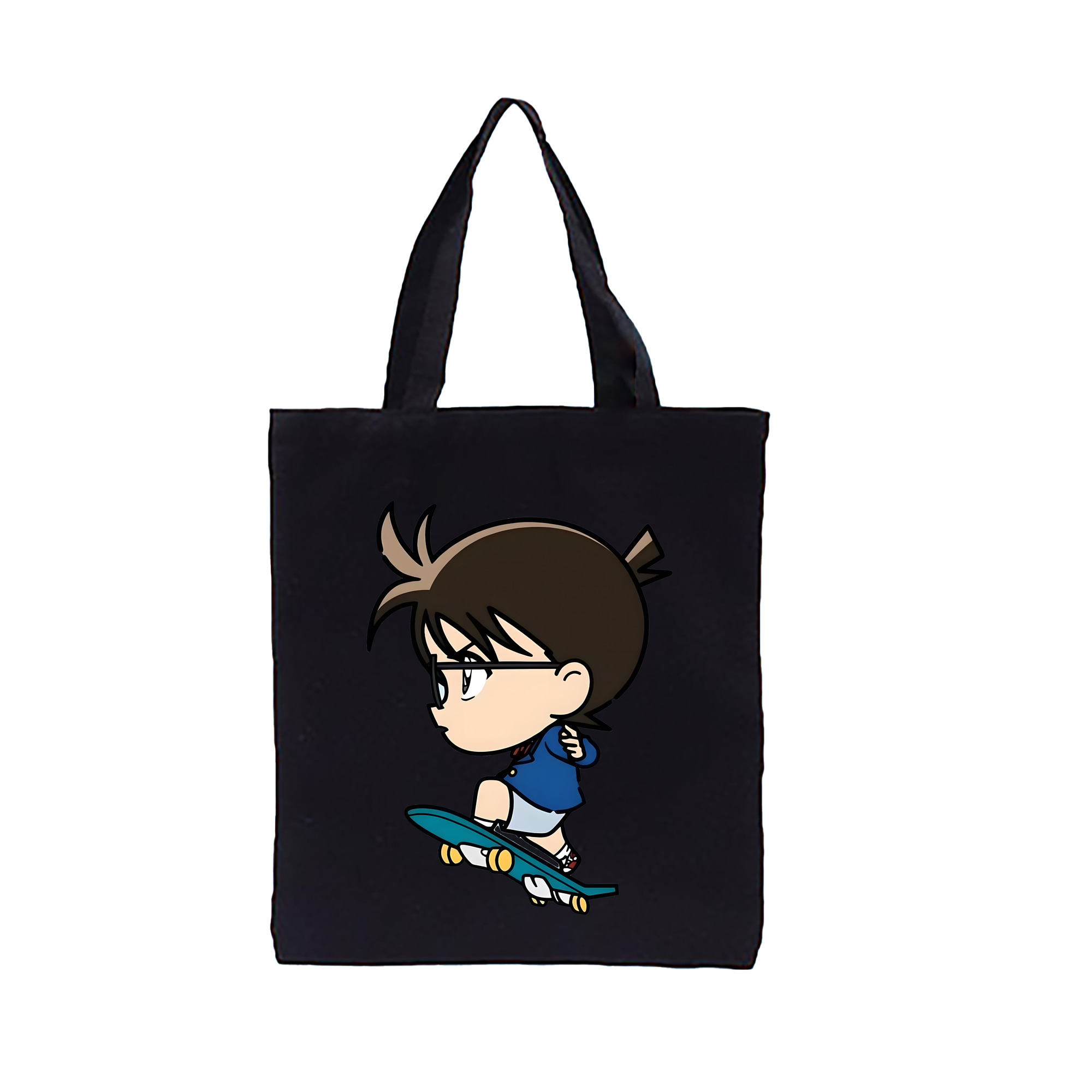 （画像用） 名探偵コナン 江戸川 コナン Detective Conan Conan Edogawa 縦型キャンバス生地手提げバッグ　トートバッグ