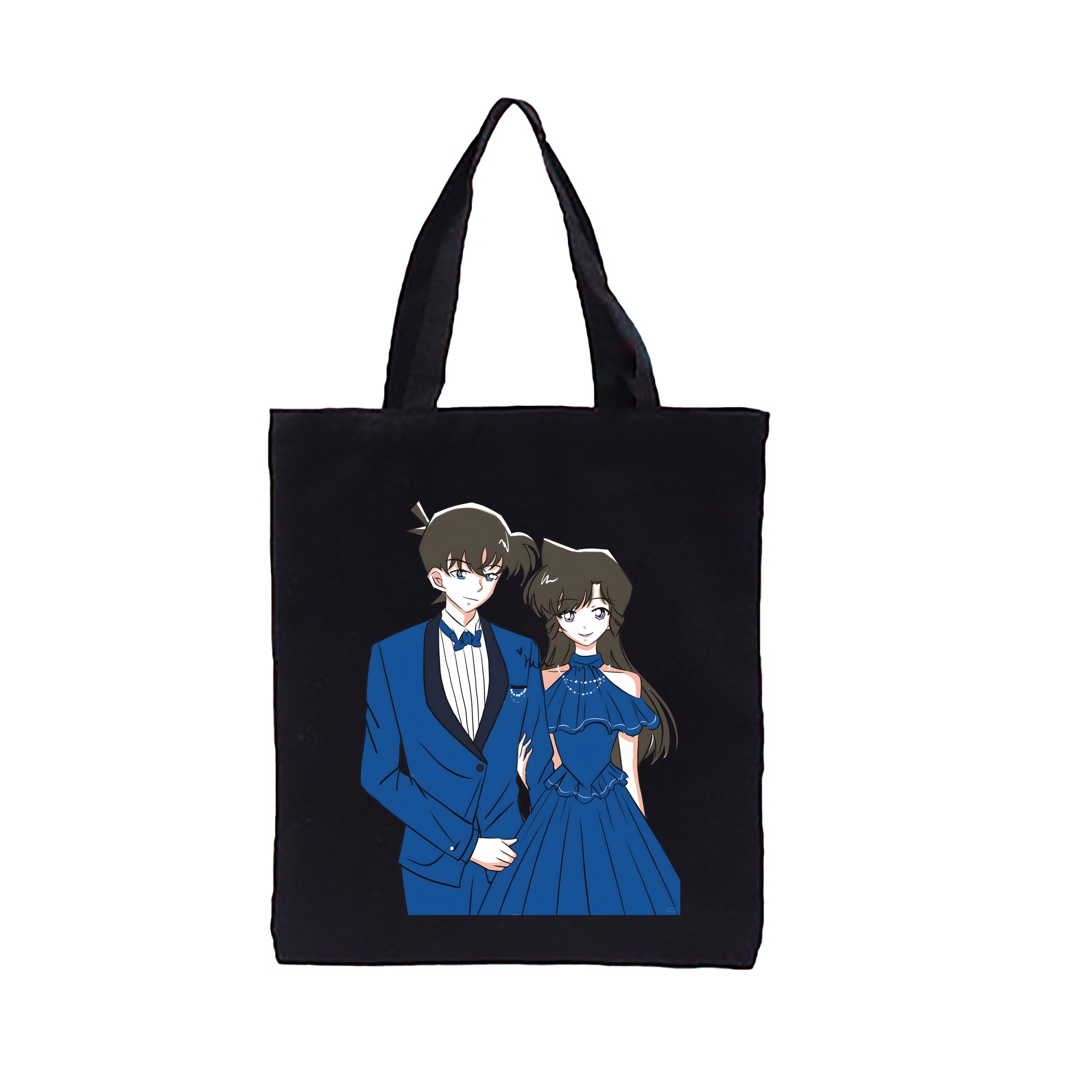 （画像用） 名探偵コナン 江戸川 コナン Detective Conan Conan Edogawa 縦型キャンバス生地手提げバッグ　トートバッグ
