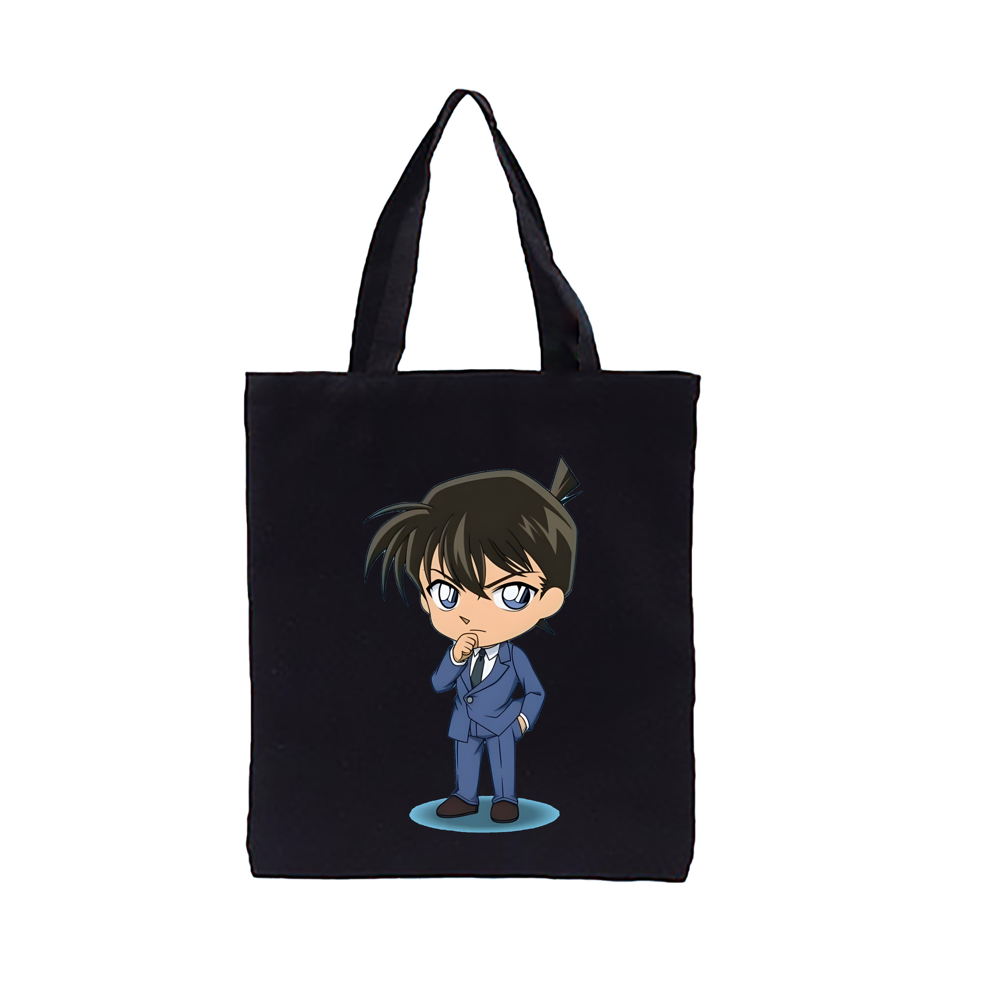 （画像用） 名探偵コナン 江戸川 コナン Detective Conan Conan Edogawa 縦型キャンバス生地手提げバッグ　トートバッグ