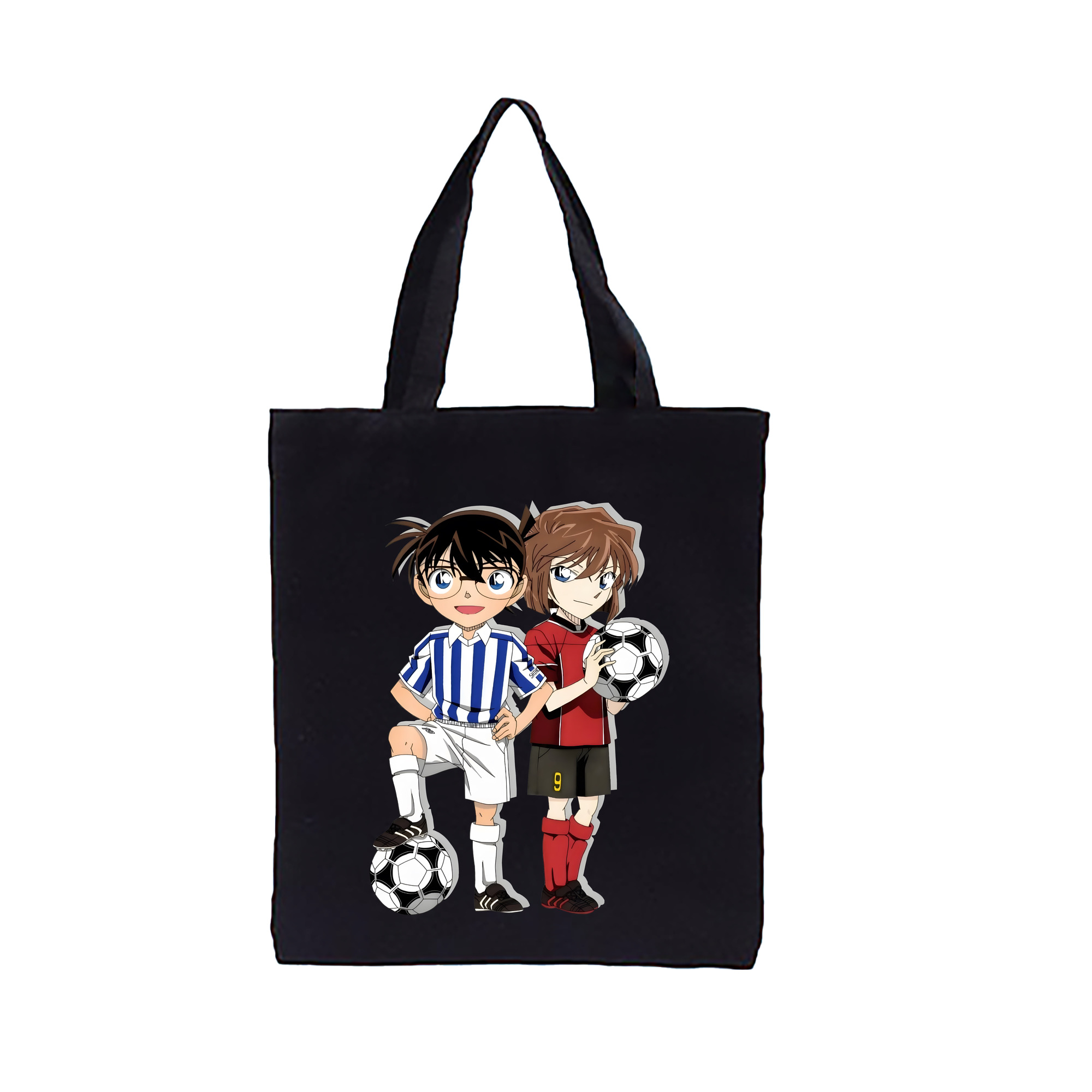 （画像用） 名探偵コナン 灰原 哀 はいばら あい Detective Conan Anita Hailey、Vi Graythorn Haibara Ai 縦型キャンバス生地手提げバッグ　トートバッグ