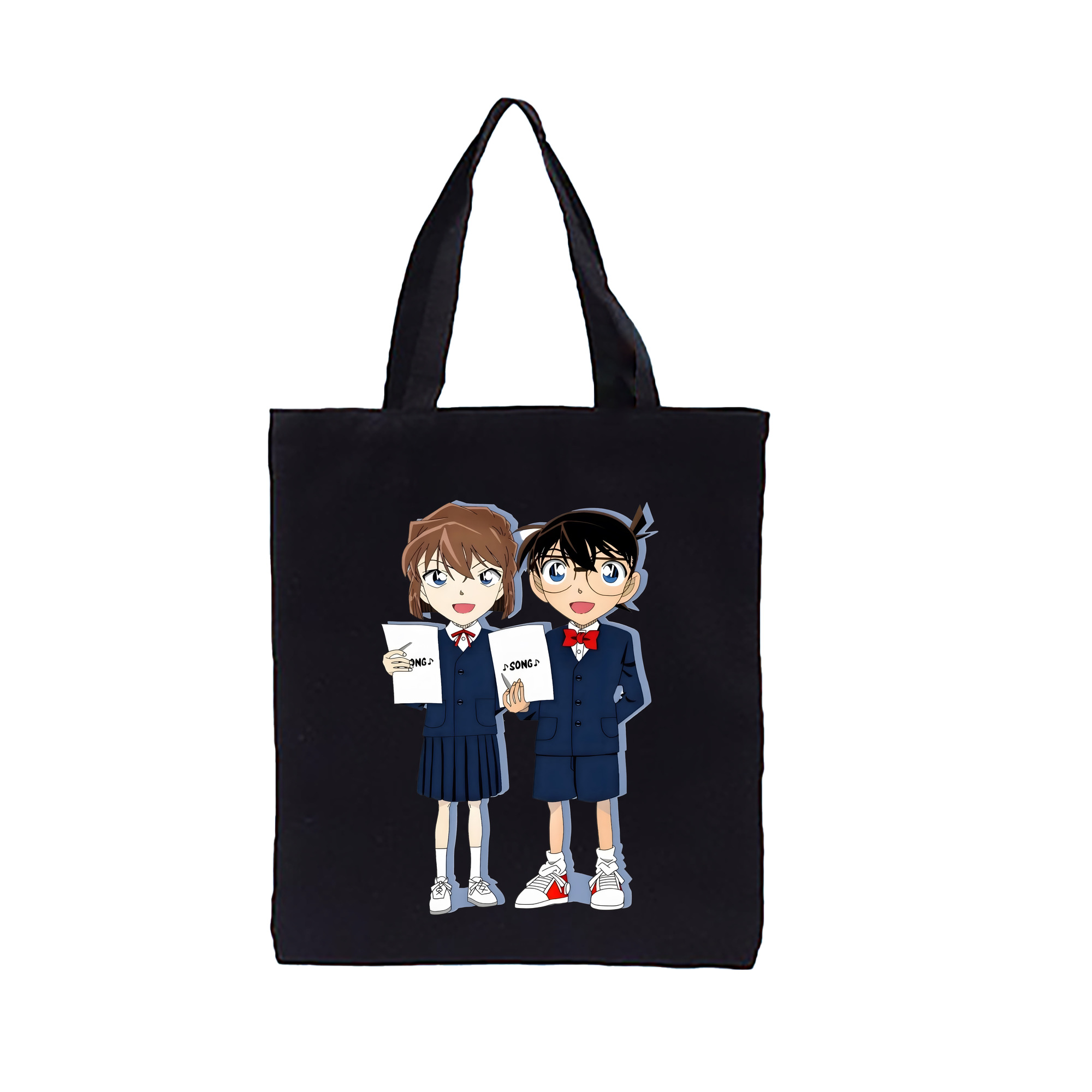 （画像用） 名探偵コナン 灰原 哀 はいばら あい Detective Conan Anita Hailey、Vi Graythorn Haibara Ai 縦型キャンバス生地手提げバッグ　トートバッグ