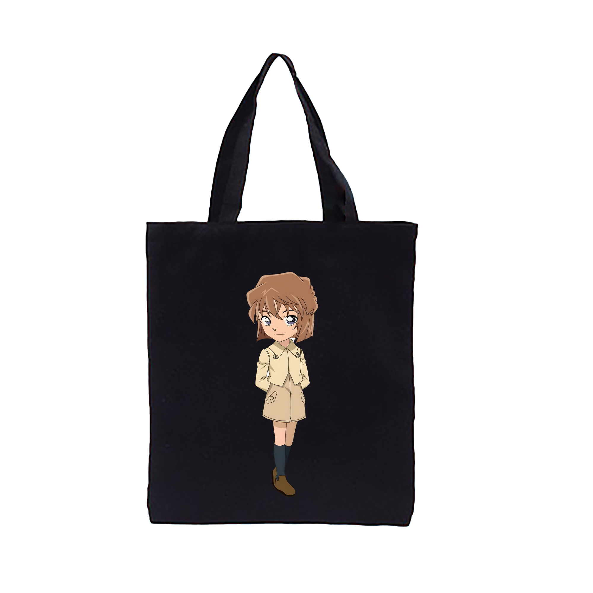 （画像用） 名探偵コナン 灰原 哀 はいばら あい Detective Conan Anita Hailey、Vi Graythorn Haibara Ai 縦型キャンバス生地手提げバッグ　トートバッグ