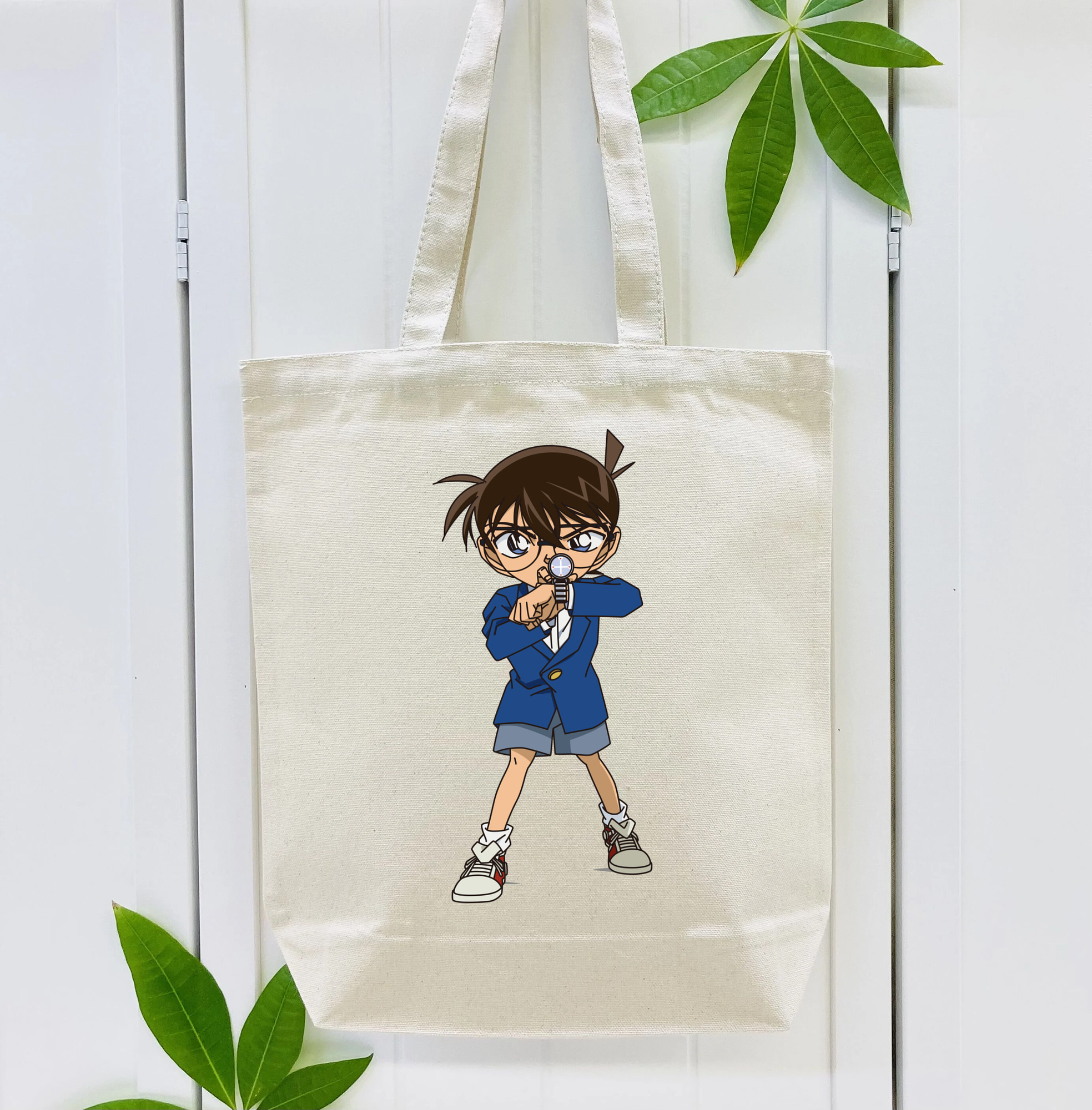 名探偵コナン 江戸川 コナン Detective Conan Conan Edogawa 縦型キャンバス生地手提げバッグ　トートバッグ