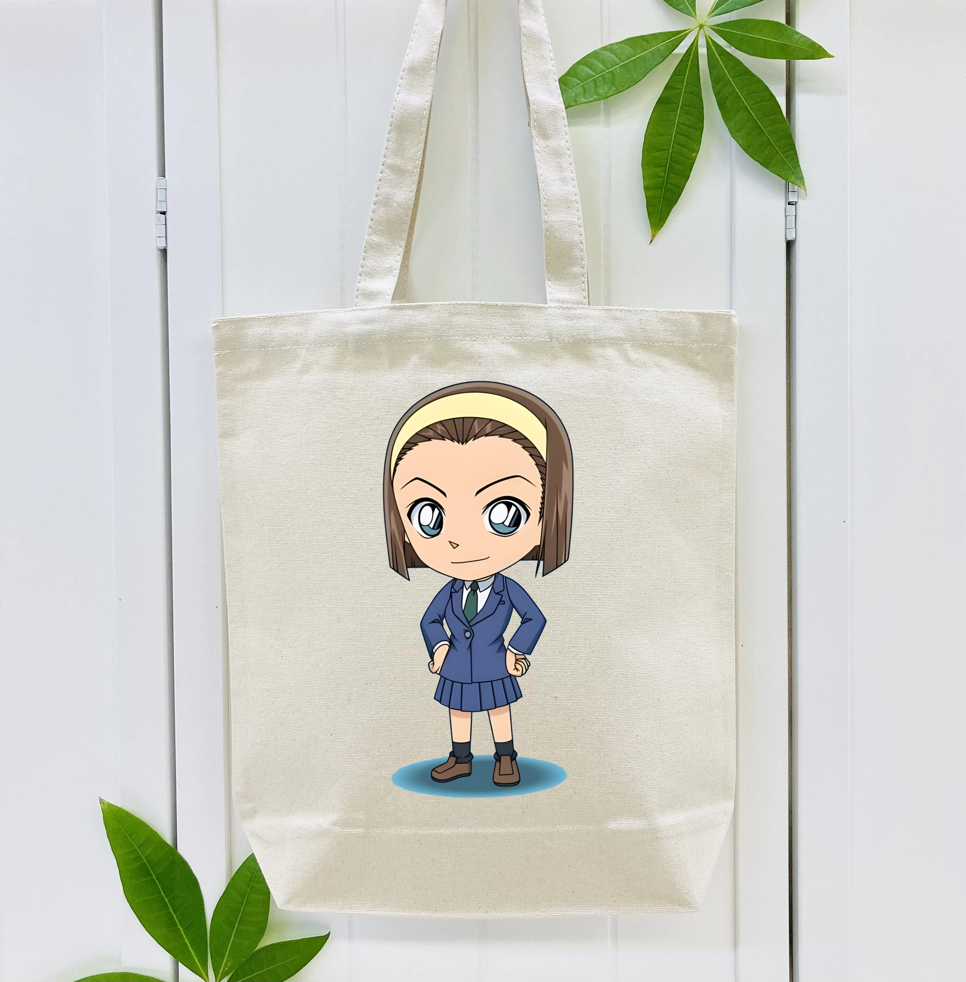 名探偵コナン 吉田 歩美 よしだ あゆみ Detective Conan my Yeager 縦型キャンバス生地手提げバッグ　トートバッグ