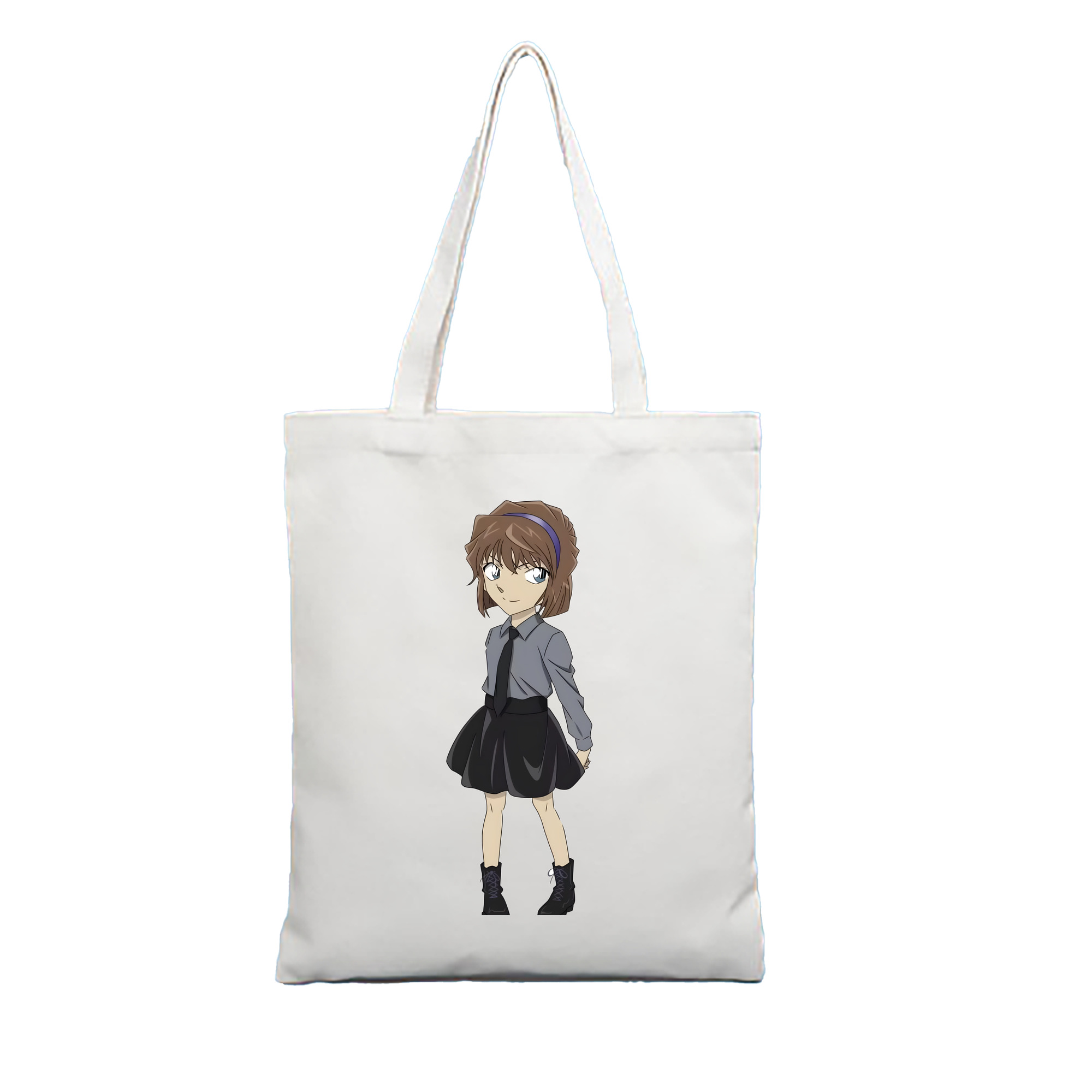 （画像用） 名探偵コナン 灰原 哀 はいばら あい Detective Conan Anita Hailey、Vi Graythorn Haibara Ai 縦型キャンバス生地手提げバッグ　トートバッグ