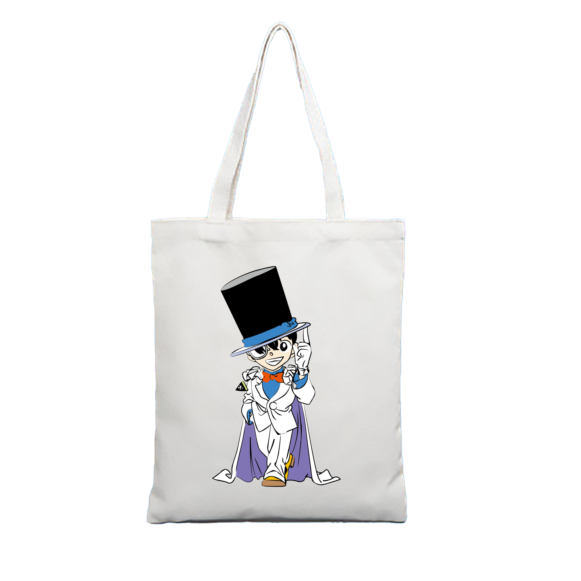 （画像用） 名探偵コナン 江戸川 コナン Detective Conan Conan Edogawa 縦型キャンバス生地手提げバッグ　トートバッグ