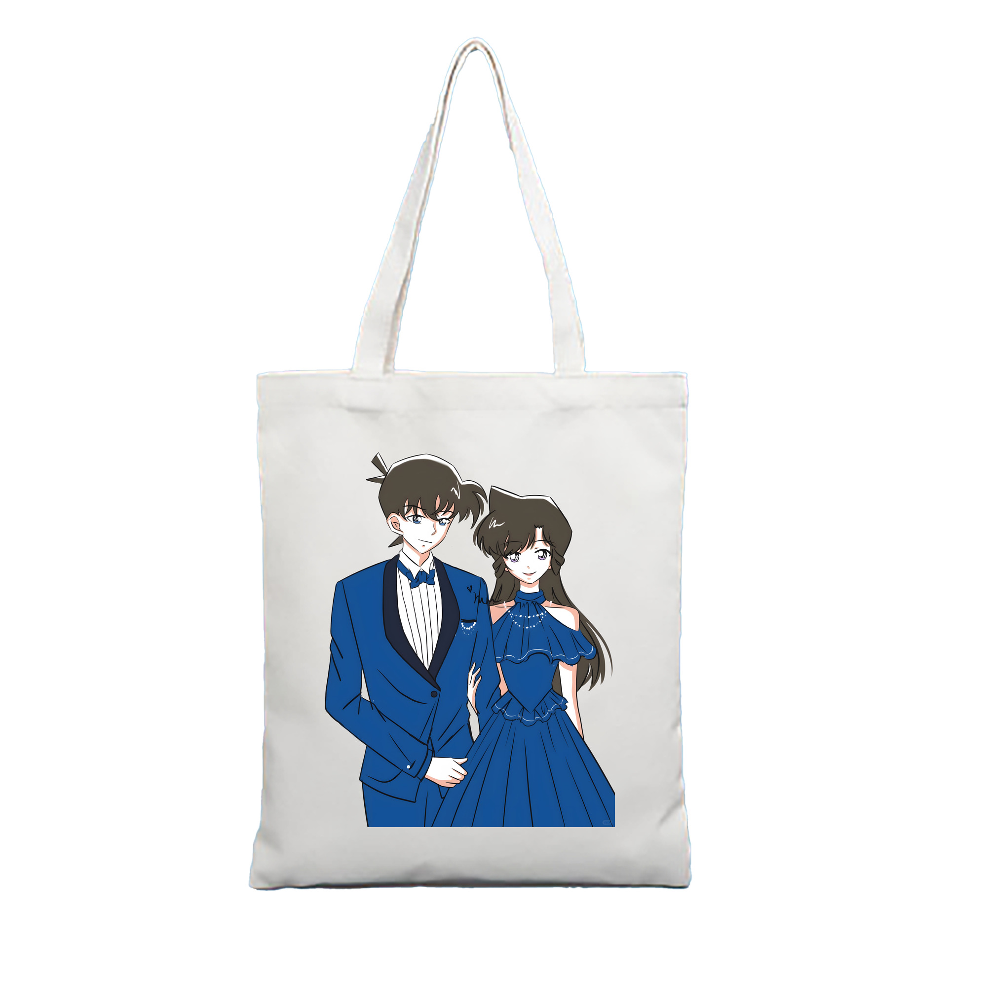 （画像用） 名探偵コナン 江戸川 コナン Detective Conan Conan Edogawa 縦型キャンバス生地手提げバッグ　トートバッグ