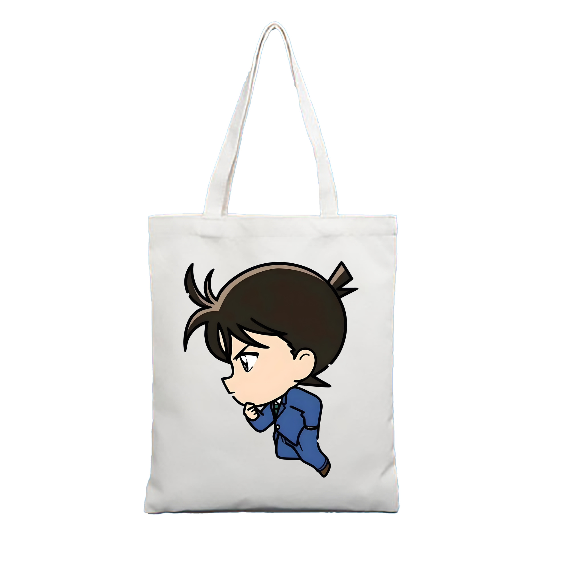 （画像用） 名探偵コナン 江戸川 コナン Detective Conan Conan Edogawa 縦型キャンバス生地手提げバッグ　トートバッグ