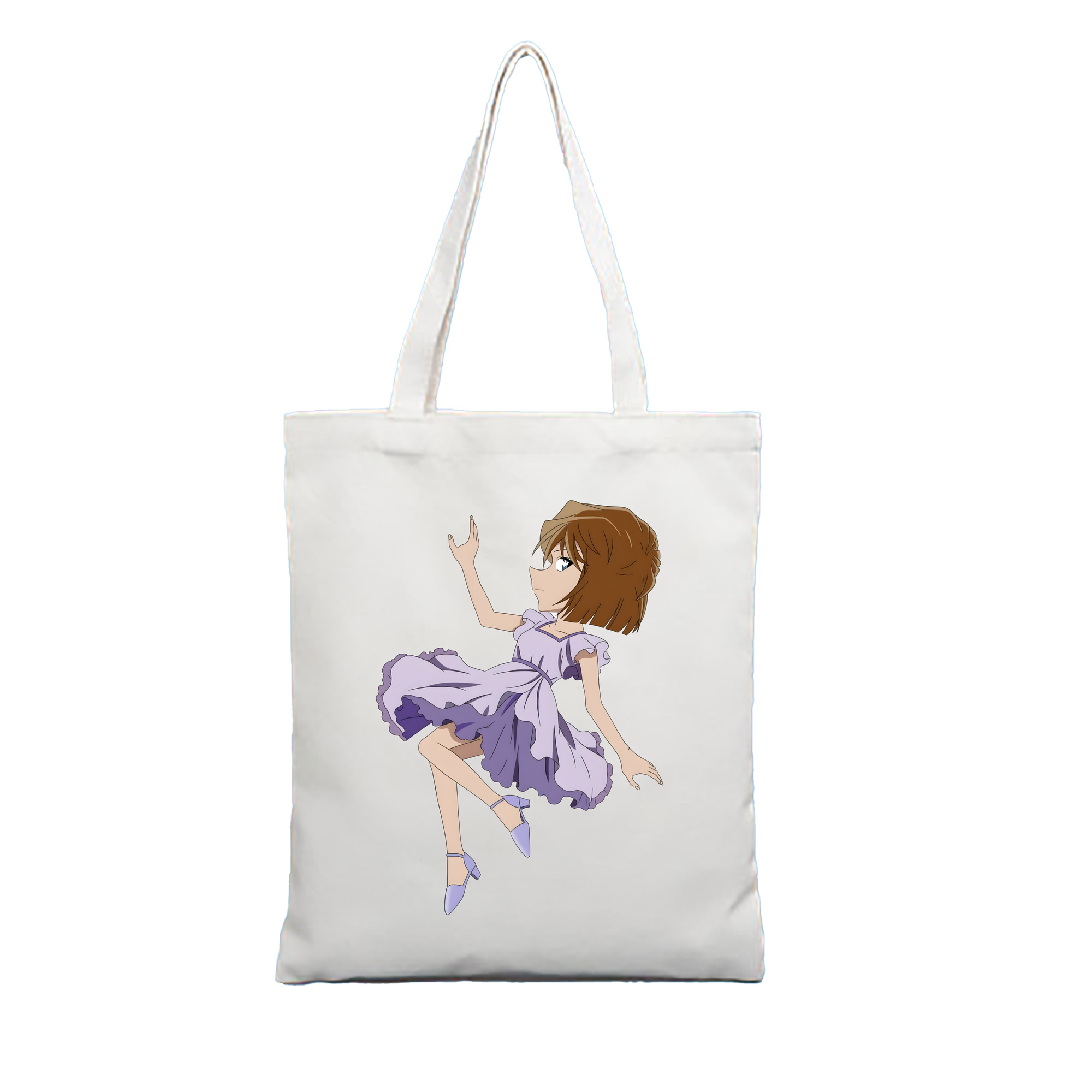 （画像用） 名探偵コナン 灰原 哀 はいばら あい Detective Conan Anita Hailey、Vi Graythorn Haibara Ai 縦型キャンバス生地手提げバッグ　トートバッグ