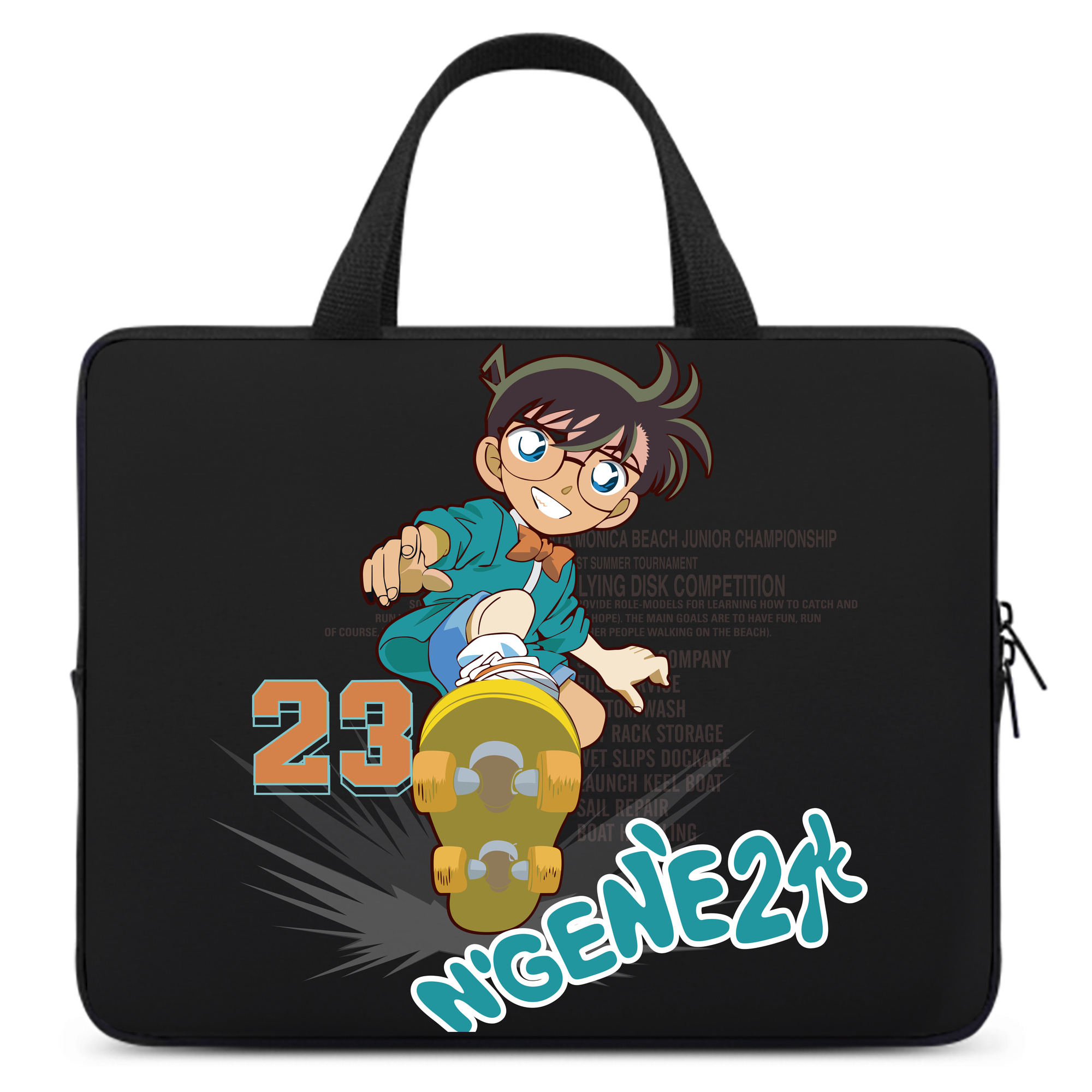 （画像用） 名探偵コナン 江戸川 コナン Detective Conan Conan Edogawa 手提げノートパソコンバッグ