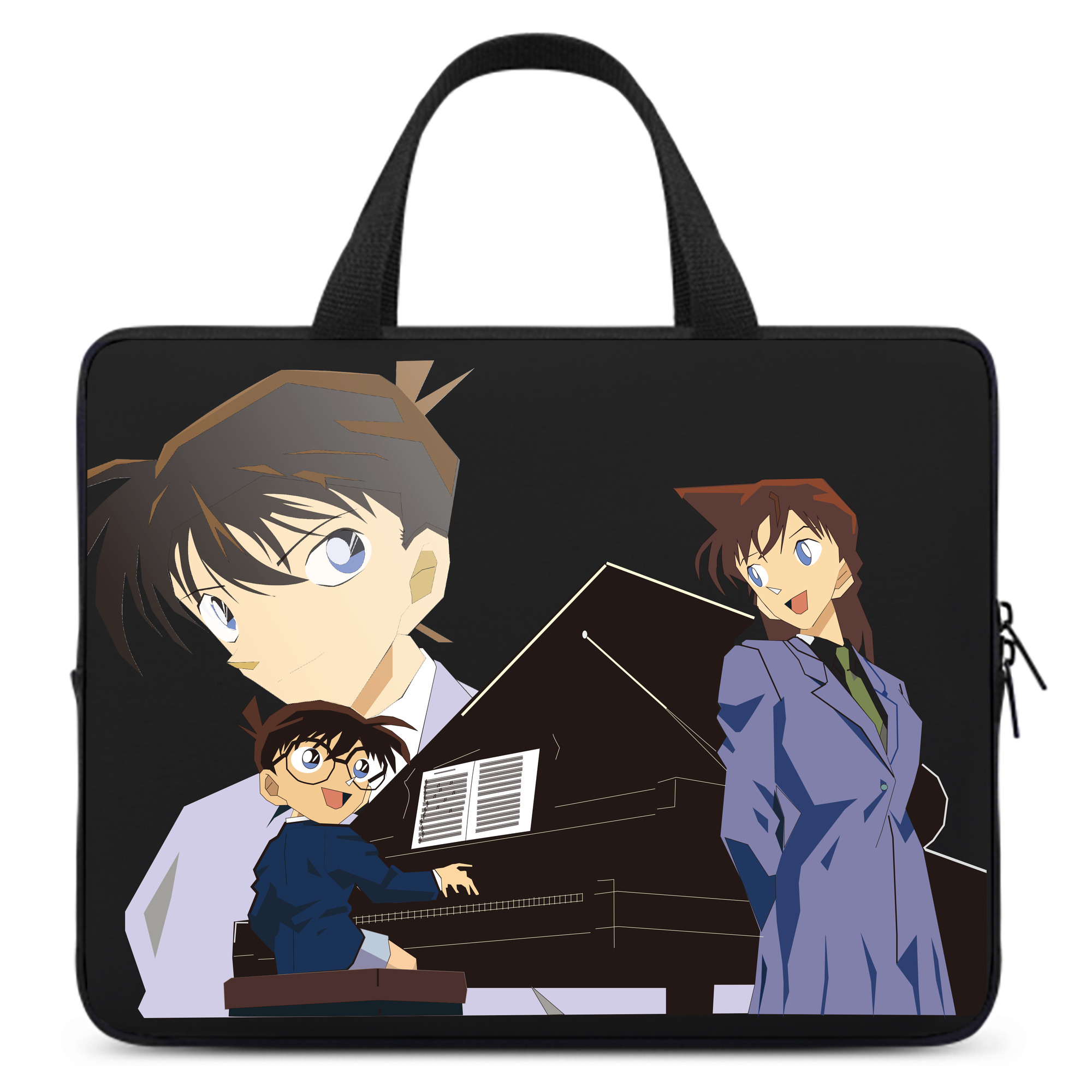 （画像用） 名探偵コナン 毛利 蘭 もうり らん、モーリ ラン Detective Conan Rachel Moore 手提げノートパソコンバッグ