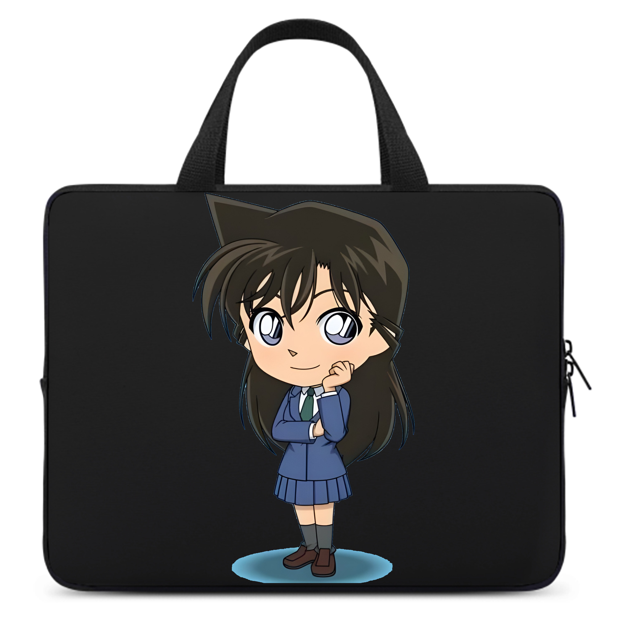 （画像用） 名探偵コナン 毛利 蘭 もうり らん、モーリ ラン Detective Conan Rachel Moore 手提げノートパソコンバッグ