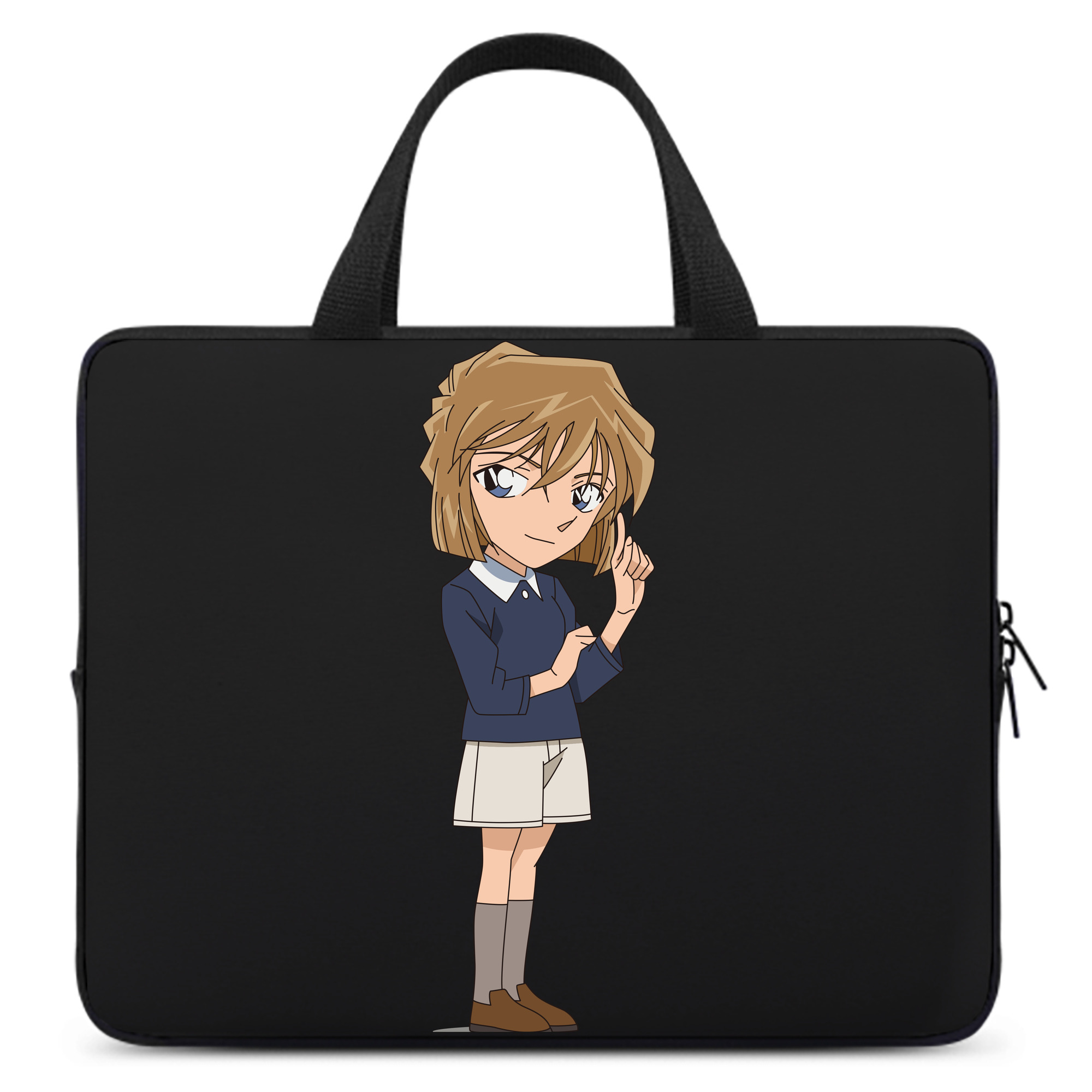 （画像用） 名探偵コナン 灰原 哀 はいばら あい Detective Conan Anita Hailey、Vi Graythorn Haibara Ai 手提げノートパソコンバッグ