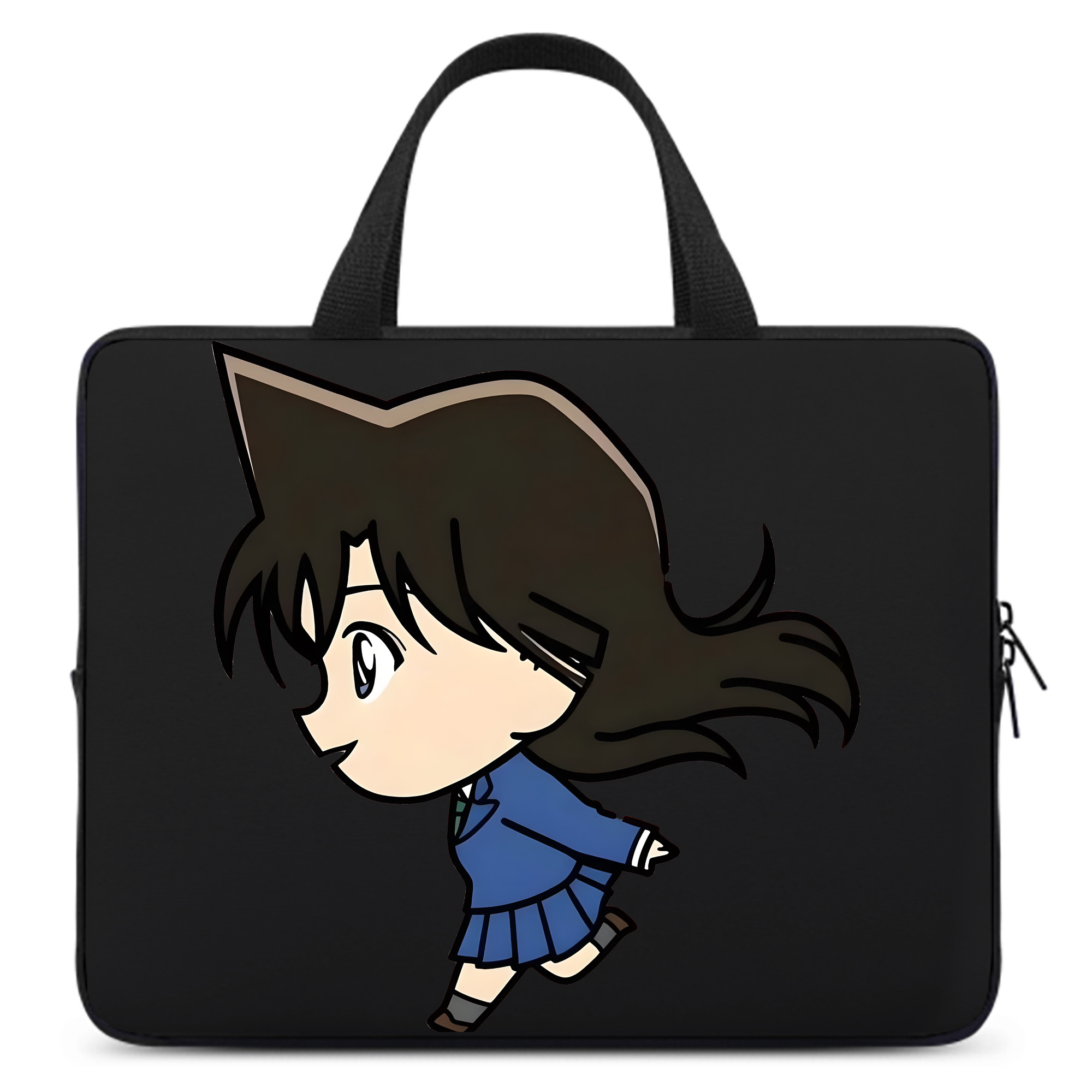 （画像用） 名探偵コナン 毛利 蘭 もうり らん、モーリ ラン Detective Conan Rachel Moore 手提げノートパソコンバッグ