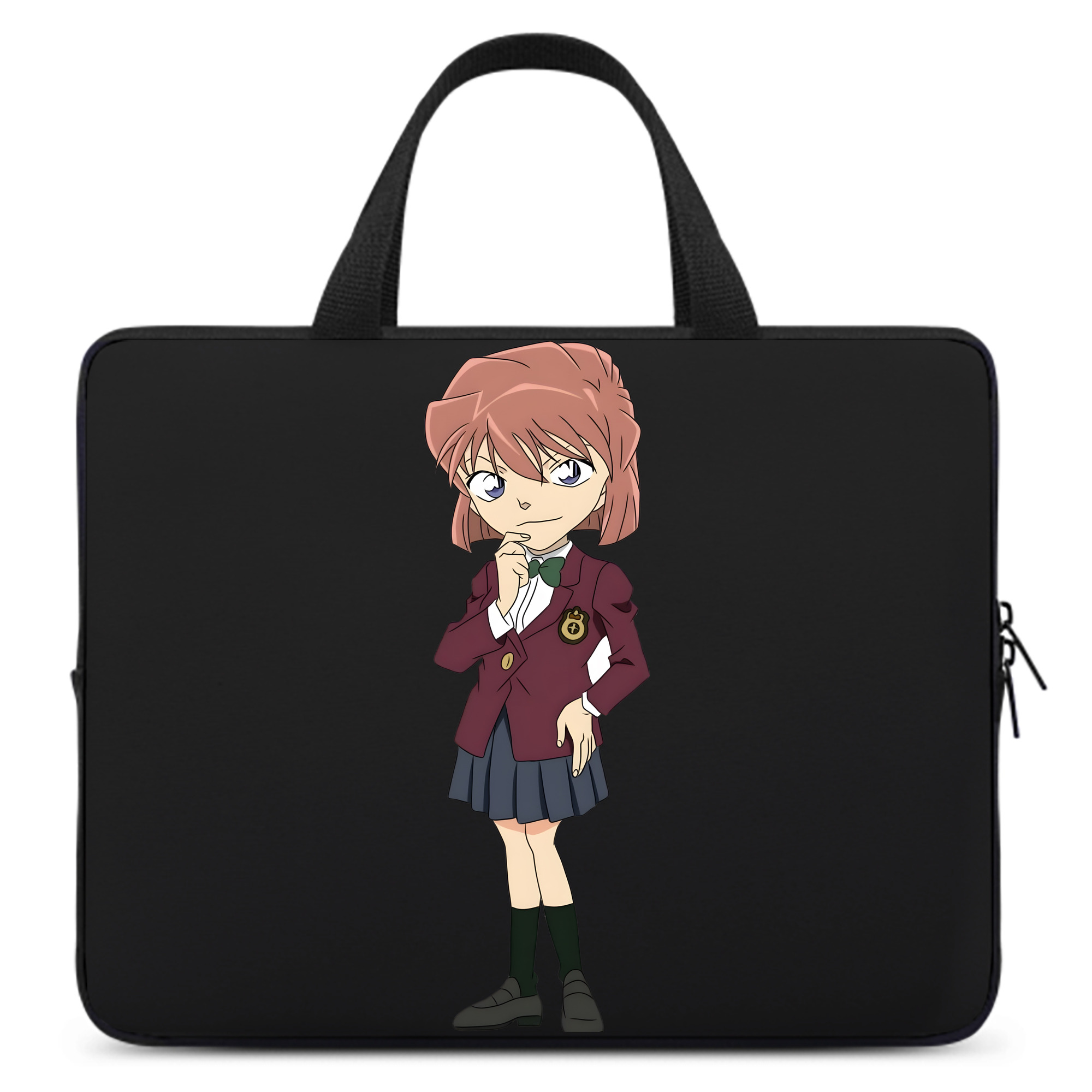 （画像用） 名探偵コナン 灰原 哀 はいばら あい Detective Conan Anita Hailey、Vi Graythorn Haibara Ai 手提げノートパソコンバッグ