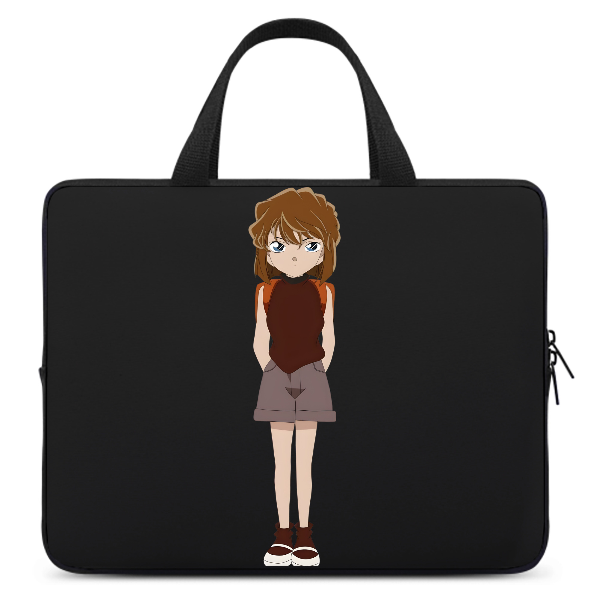 （画像用） 名探偵コナン 灰原 哀 はいばら あい Detective Conan Anita Hailey、Vi Graythorn Haibara Ai 手提げノートパソコンバッグ